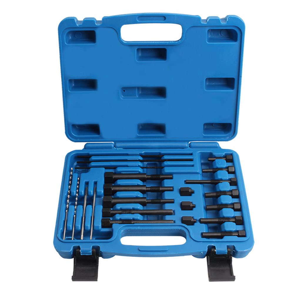 Glow Plug Removal Tool Set - Professional Glow Plug Extractor & Heater Element Repair Kit for Diesel Engines - Perfect for Auto Mechanics & DIY Car Maintenance