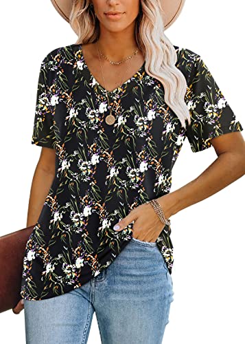 1-floral Black