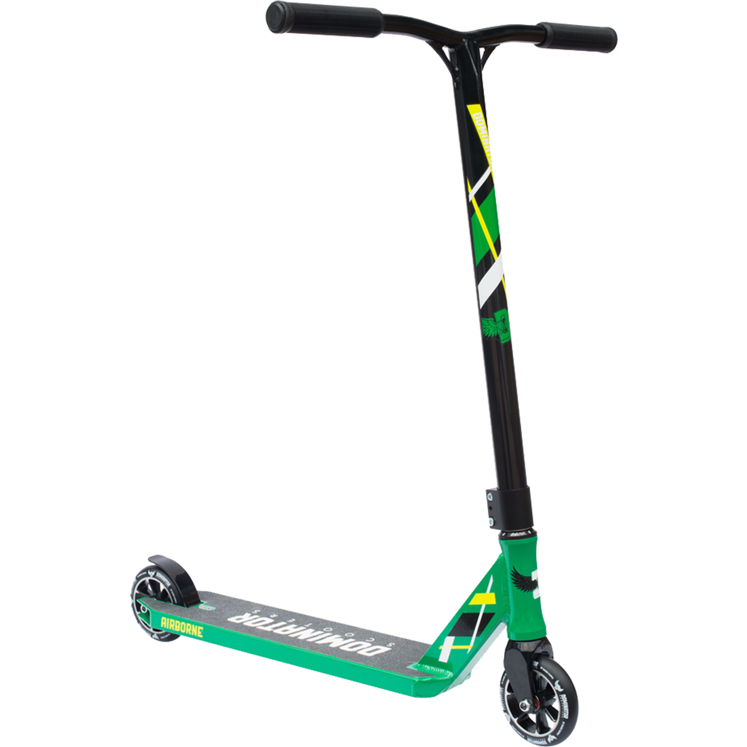 Dominator Airborne Scooter - High Performance Electric Scooter for Adults, Green/Black - Perfect for Commuting, Urban Travel & Outdoor Adventures