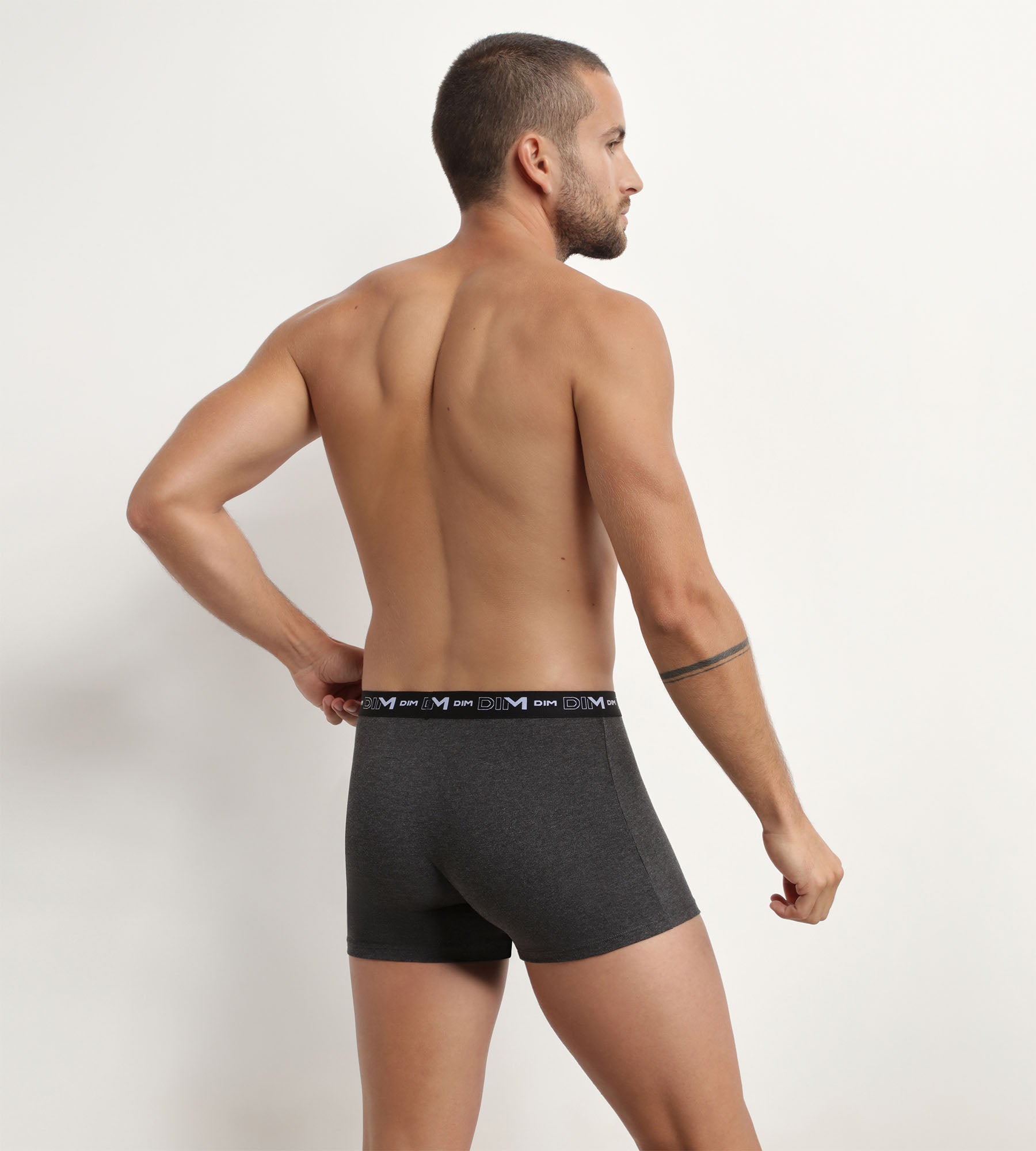 3 Pack Men's Boxer Briefs - Pistachio Blueberry Black Marble Dim Cotton Stretch Underwear for Comfort & Style | Perfect for Daily Wear, Gym & Travel