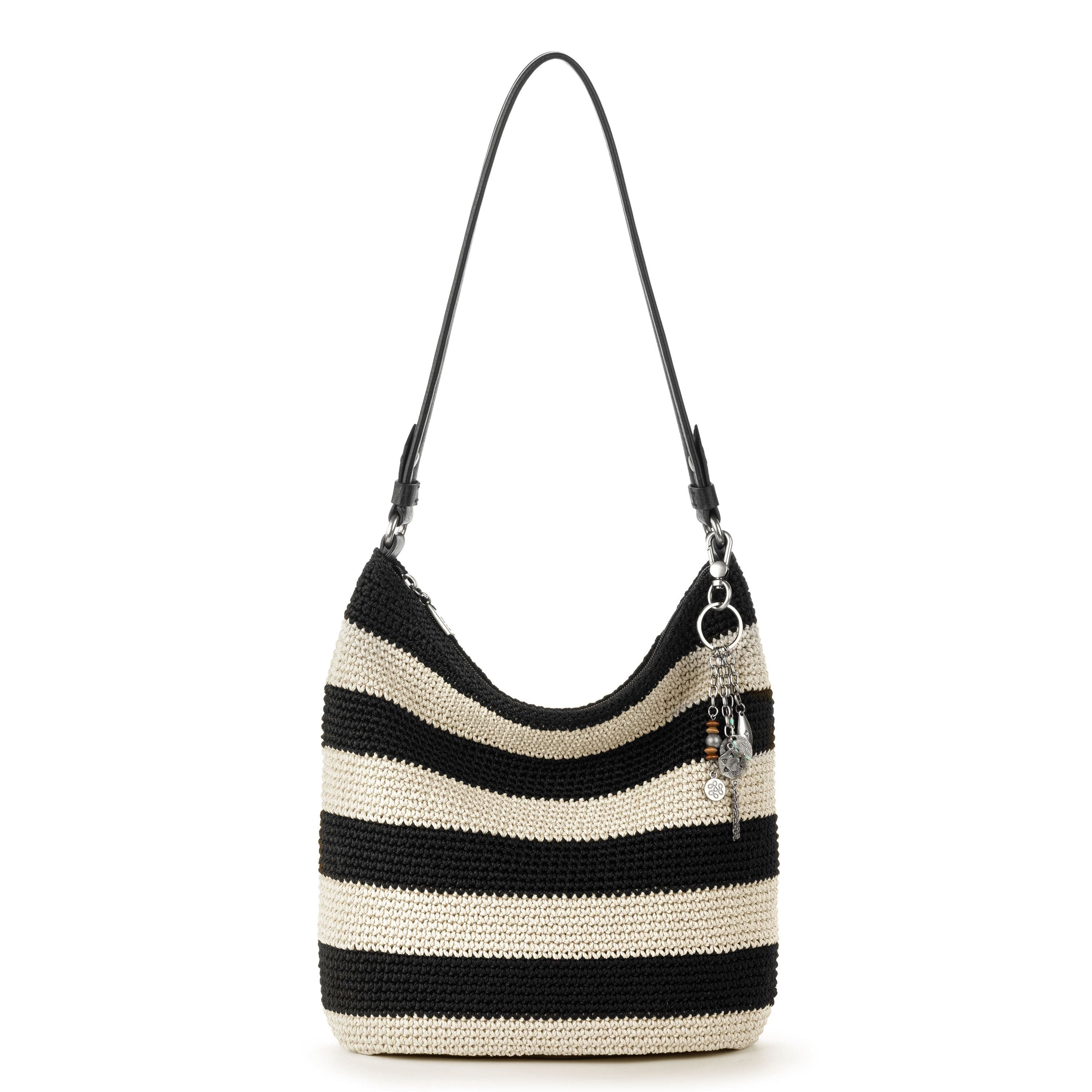 Hand Crochet - Black Stripe