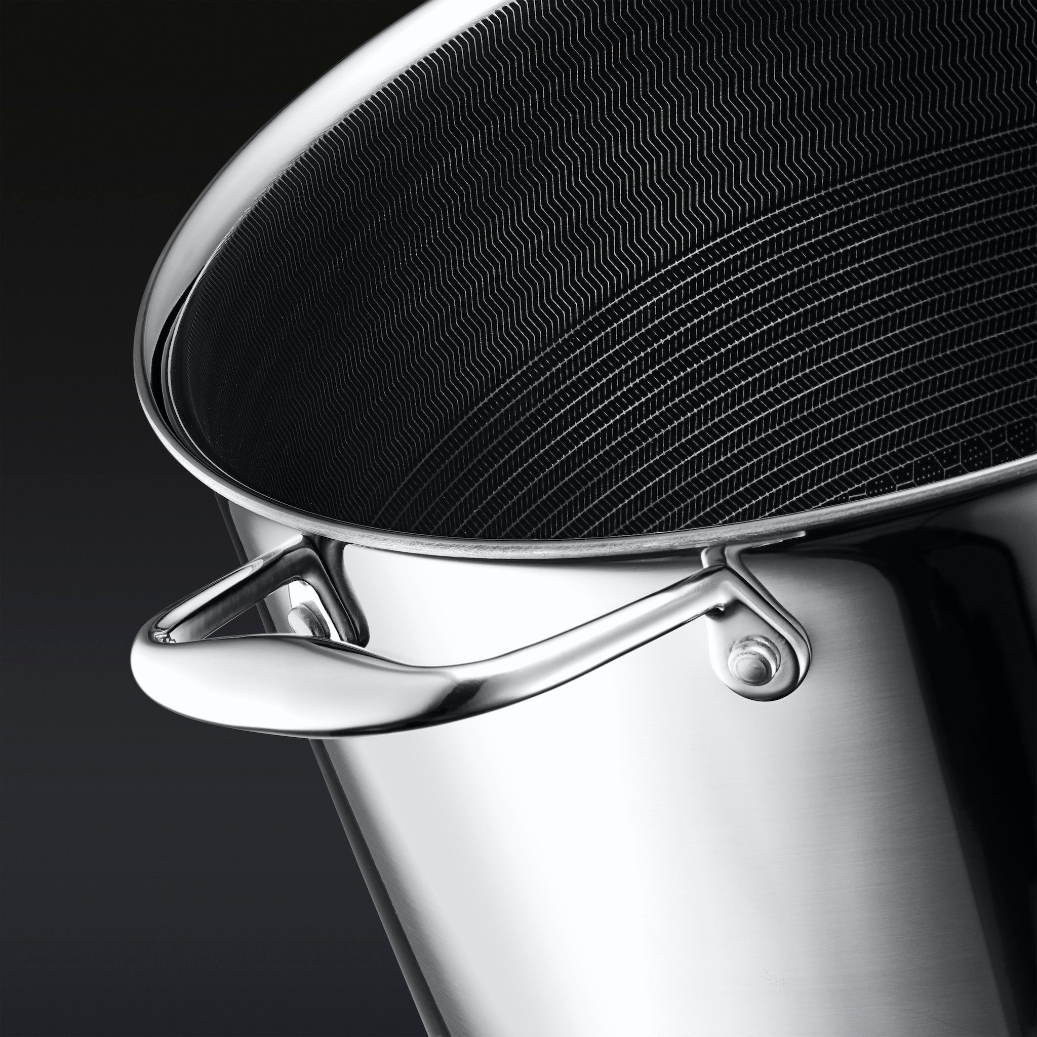 10L Hybrid Cooking Pot with Lid - Durable Stainless Steel & Non-Stick Interior for Boiling, Steaming & Slow Cooking - Perfect for Home Kitchen, Camping & Outdoor Adventures