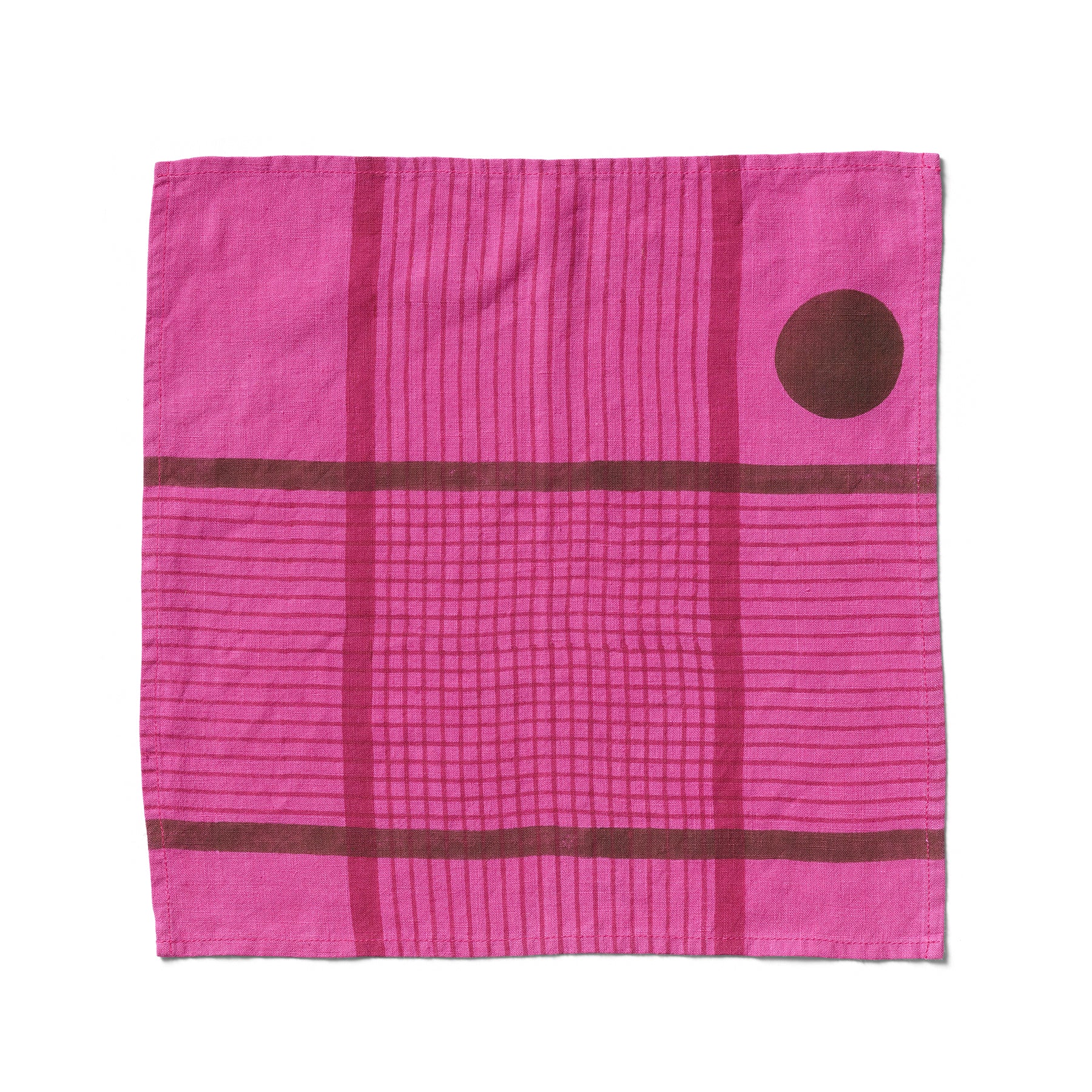 Azalea Plaid Napkins - Soft Cotton Table Linens for Picnics, Parties & Everyday Dining | Washable & Durable Kitchen Accessories