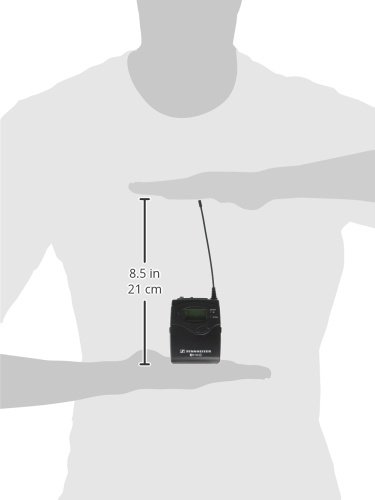 Sennheiser SK100G3-A1 Wireless Bodypack Transmitter (470-516MHz) - Professional Audio Equipment for Live Performances, Theater, and Broadcast Studios