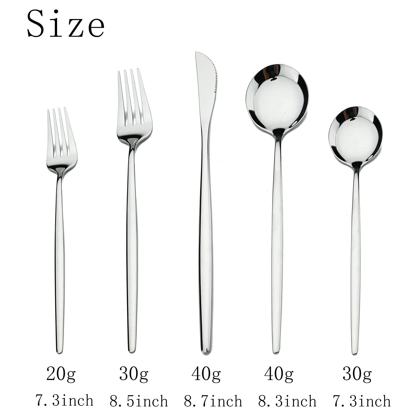 20-Piece Pink Gold Silverware Set for 4 - Stainless Steel Flatware Cutlery Set for Home, Restaurant & Hotel - Mirror Polished Dishwasher Safe Utensils with Dessert Forks & Spoons - Perfect for Dining, Parties & Wedding Gifts
