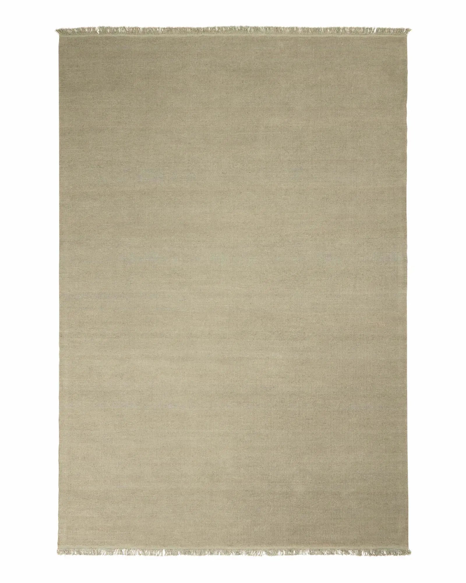Emilio Handmade Oyster Rug - Soft & Durable Wool Area Carpet for Living Room, Bedroom, or Office Decor