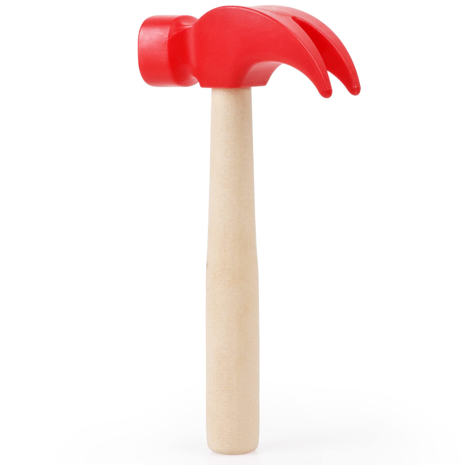 Wooden Hammer Toy Set - Kids Pretend Play Tool Kit, Educational Construction & Repair Toys for Toddlers - Perfect for Birthday Parties, Role Play & Early Learning Activities