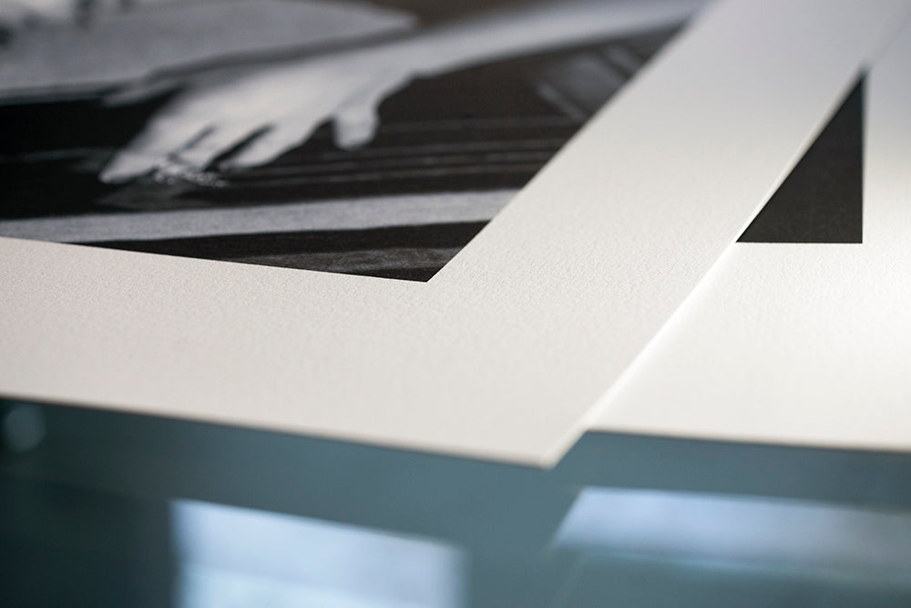 13x19 Fine Art Print - Suspicious Character, Amsterdam Netherlands 2009 by Maggie Steber | Black & White Photography for Home Decor & Office Wall Art