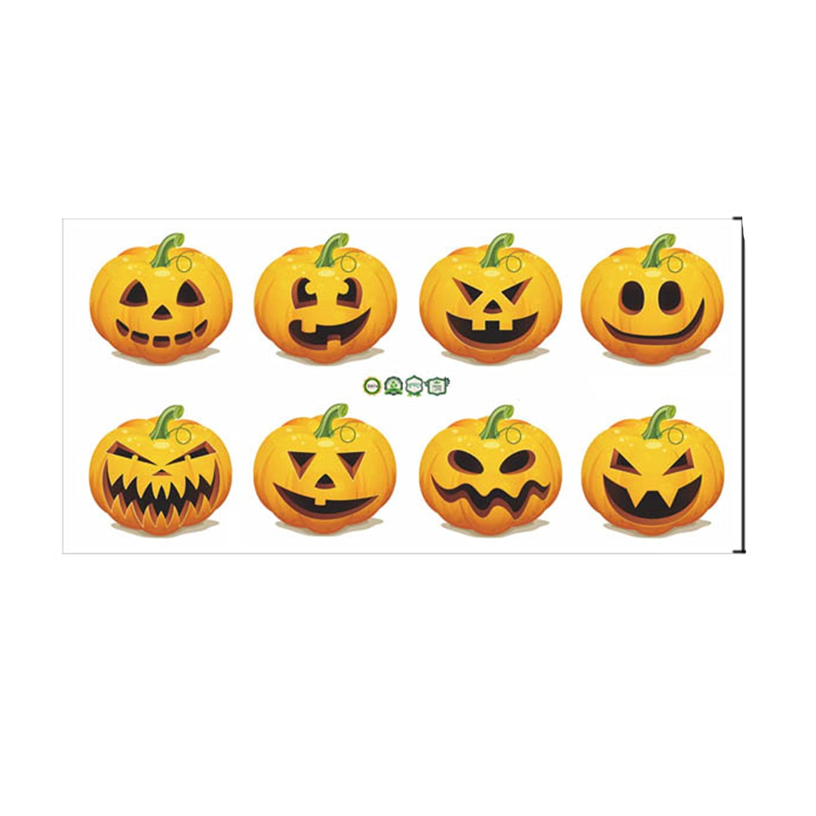 Scary Ghost Wall Stickers - Removable Halloween Decals for Bedroom, Living Room & Horror Themed Spaces - Creative DIY Scrapbook & Home Decor Stickers for Spooky Parties & Seasonal Decorations