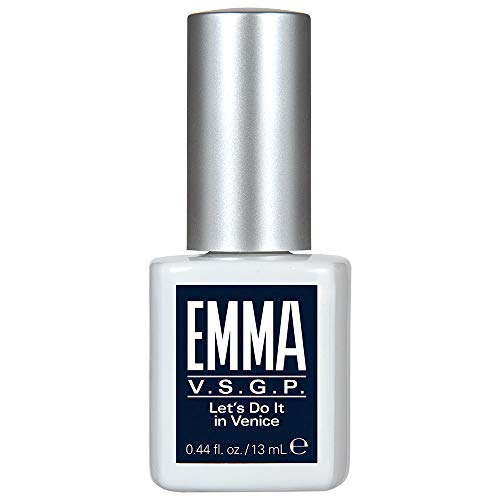 EMMA Beauty Gel Polish - Long Lasting Nail Color for Salon Quality Manicures | 12+ Free Formula, 100% Vegan & Cruelty-Free | Let's Do It In Venice Shade (0.44 fl oz) - Perfect for Home Nail Art, Special Occasions & Professional Use