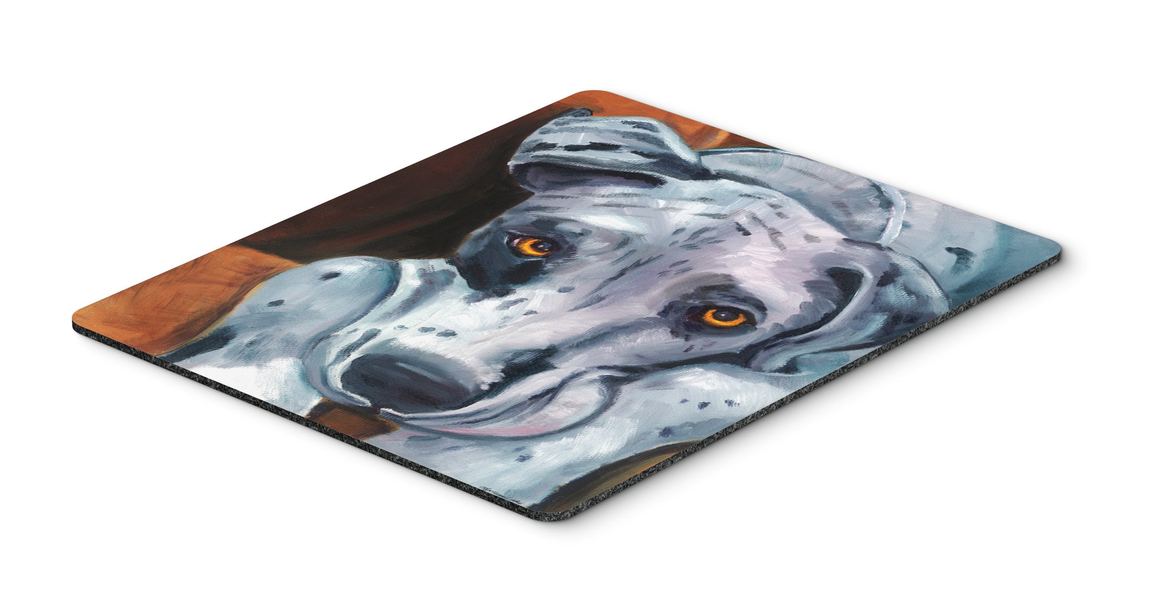 Caroline's Treasures 7385MP Great Dane Waiting Patiently Mouse Pad - Large Non-Slip Desk Mat for Home Office, Gaming & Computers - Washable Mousepad for Laptop & PC - Perfect for Work, Study & Gaming Sessions