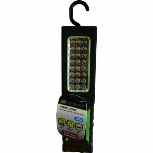 Allied 44643 LED Work Light with Swivel Base - Bright Portable Workshop Lighting for Garage, Construction & Emergency Use