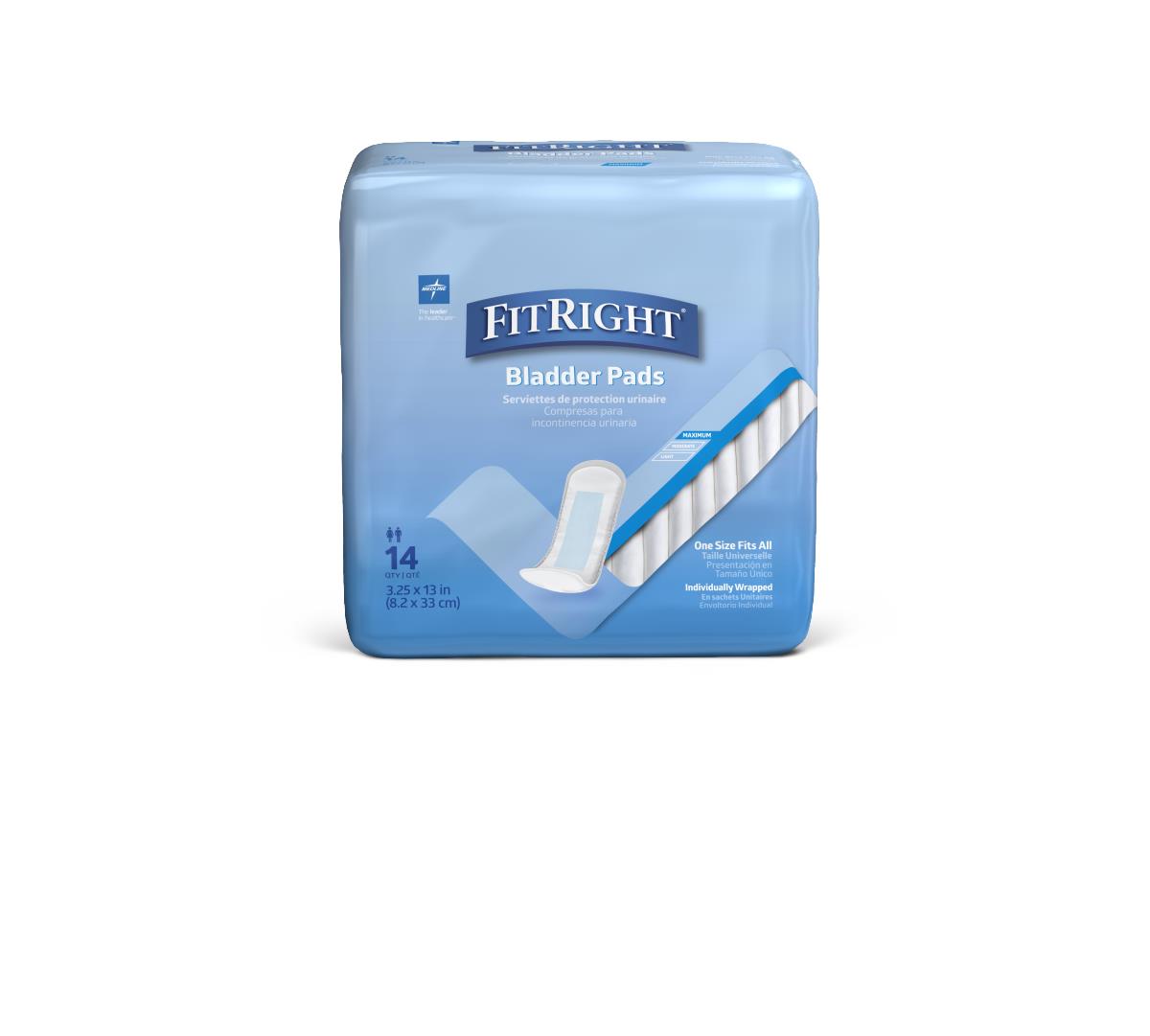 Premium Bladder Control Pads for Women & Men - Light, Moderate & Maximum Absorbency - Discreet Incontinence Protection for Active Lifestyles, Travel & Nighttime Use