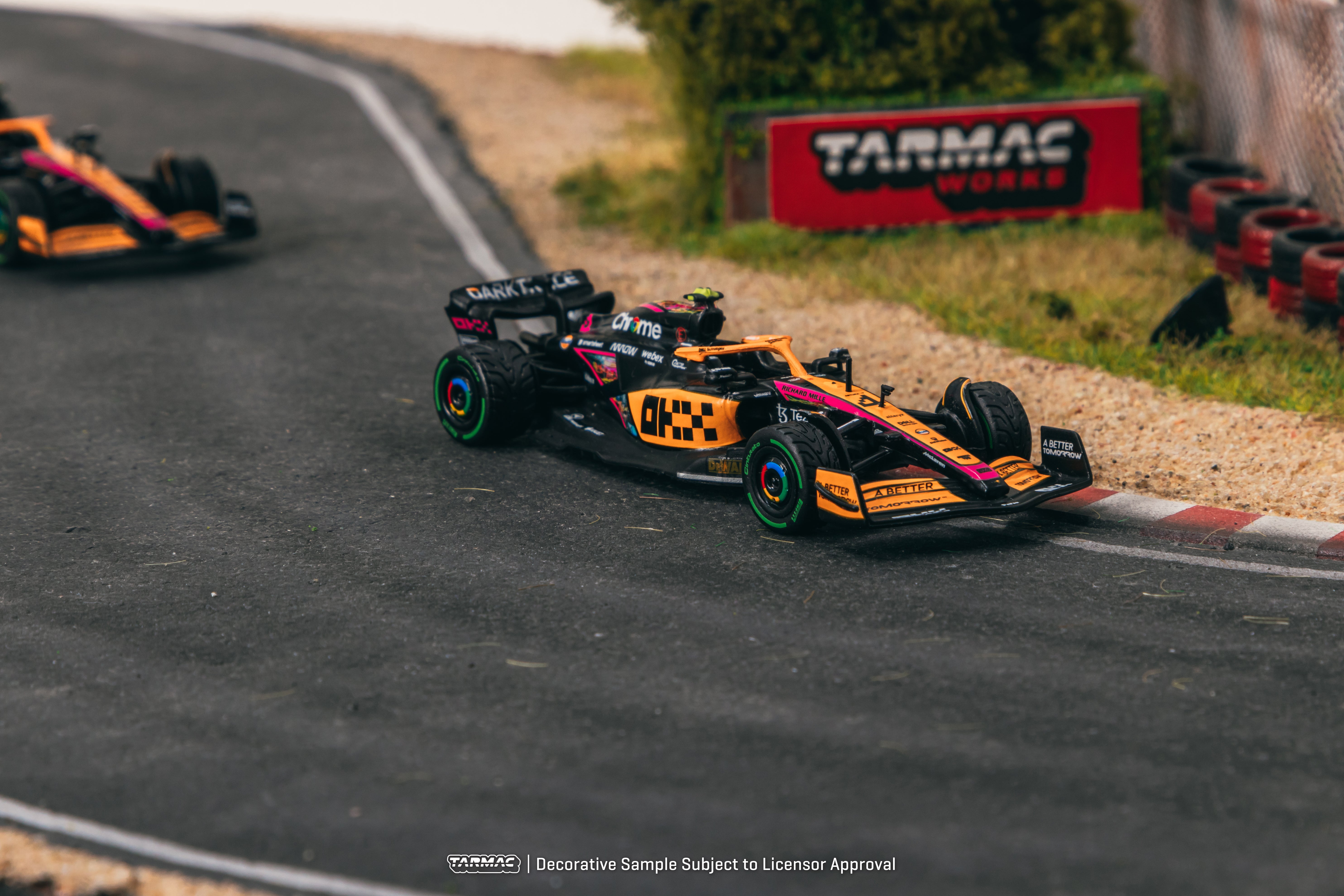Tarmac Works 1/64 Scale McLaren MCL36 Formula 1 Car - Lando Norris #4 Japanese Grand Prix 2022 Limited Edition Diecast Model - Perfect for Collectors, Racing Fans & Display Cases
