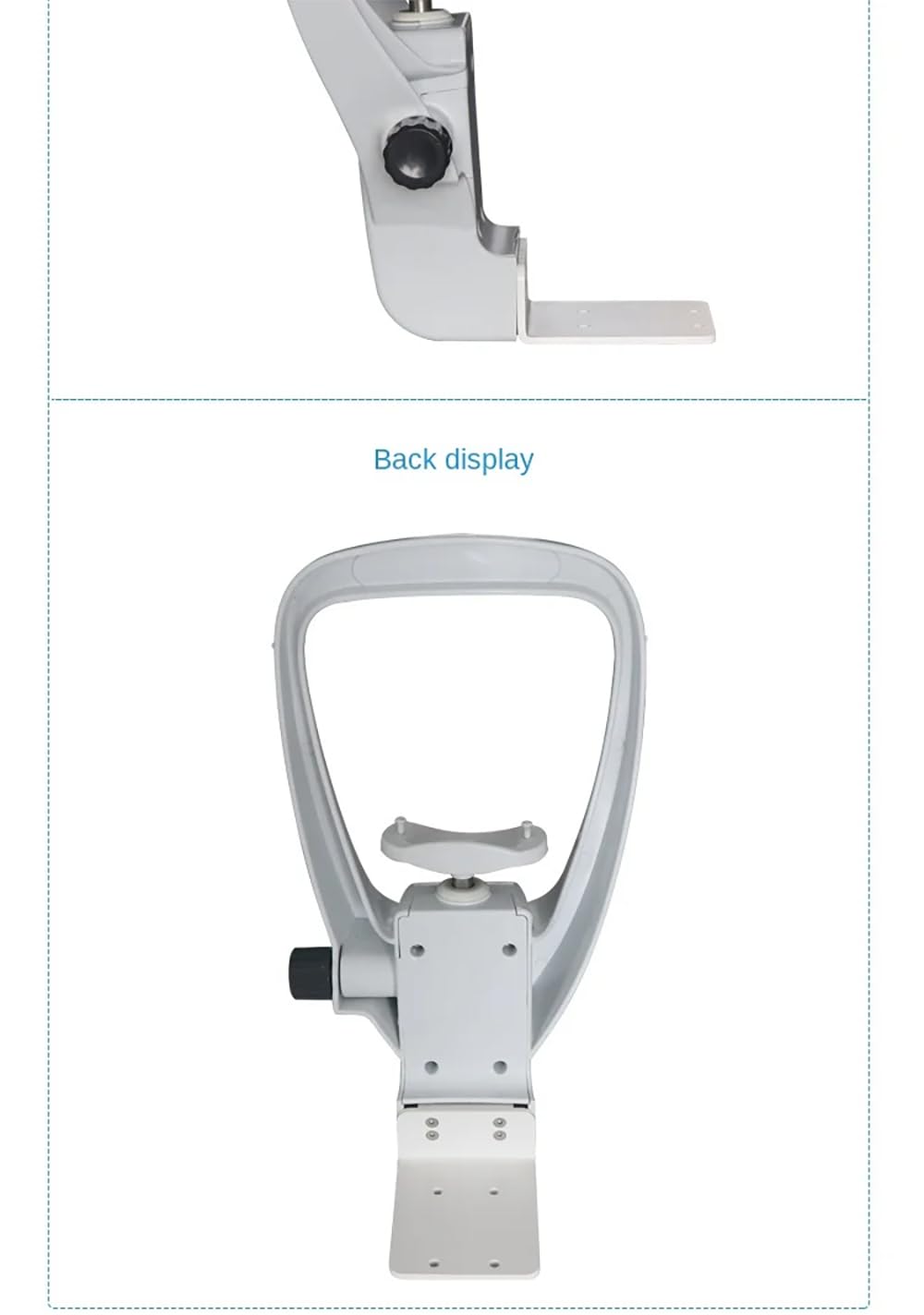 Optometry Equipment Accessories - Adjustable Forehead Support & Chin Rest for Ophthalmic Auto Refractometer - Perfect for Eye Exams & Vision Testing in Clinics