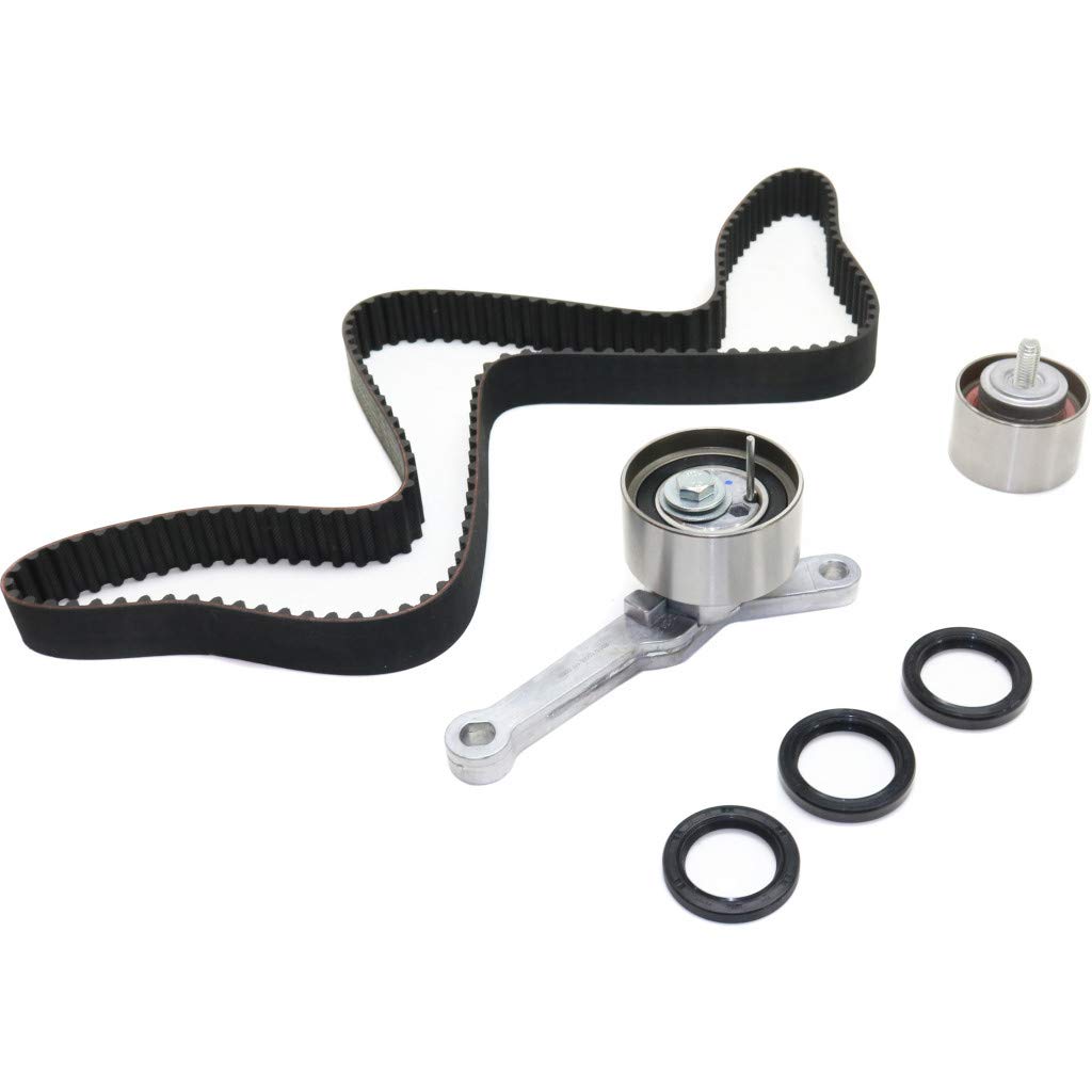Jeep Liberty Timing Belt Kit 2002 - 2.4L 6 Cylinder Engine Replacement with Mechanical Tensioner & Oil Seal | TBK151 | Perfect for DIY Repairs & Professional Mechanics