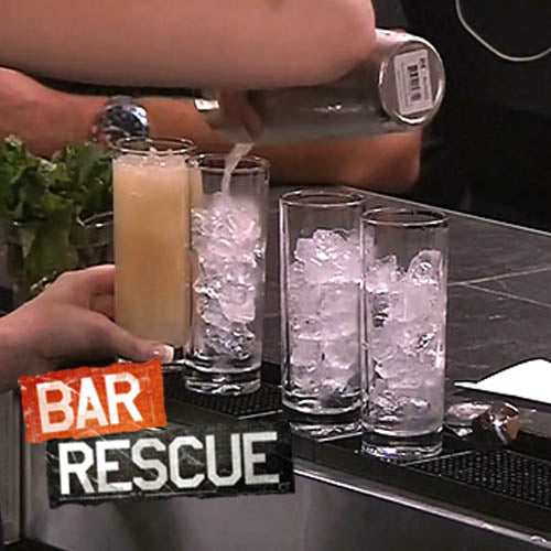 BarConic® 12 oz Tall Glass Drinking Glasses - Set of 24 Clear Bar Glasses for Beer, Cocktails, and Soda - Perfect for Home Bars, Restaurants, and Parties