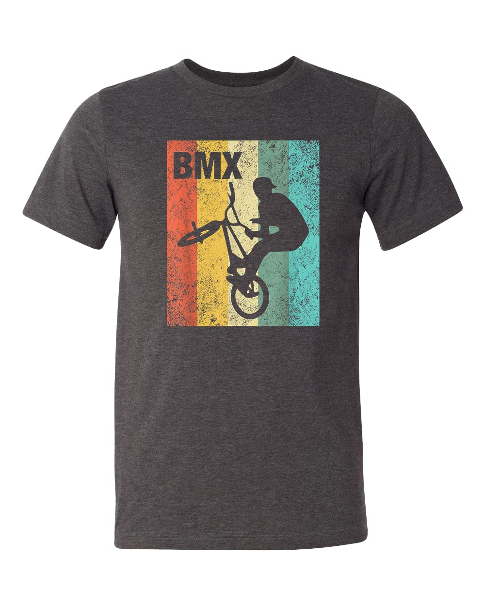 BMX T-Shirt for Men & Boys - Cool Bicycle Racing Shirt - Perfect Gift for Bike Lovers, BMX Dads & Riders - Great for Cycling, Racing & Casual Wear