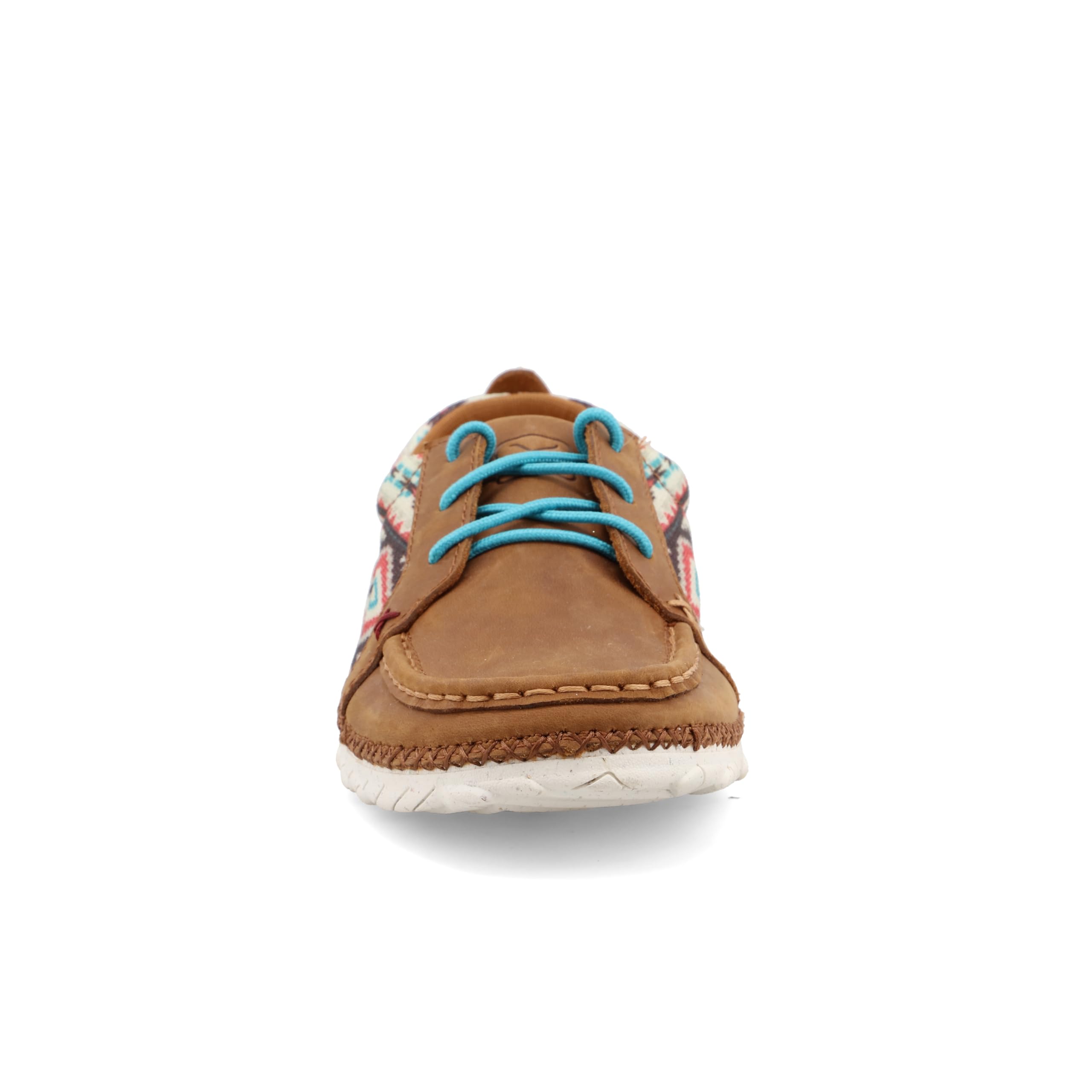 Twisted X Women's Zero-X Moc Toe Comfort Work Boots - Multi & Brown, Size 6.5 M - Perfect for Outdoor Work, Hiking & Casual Wear