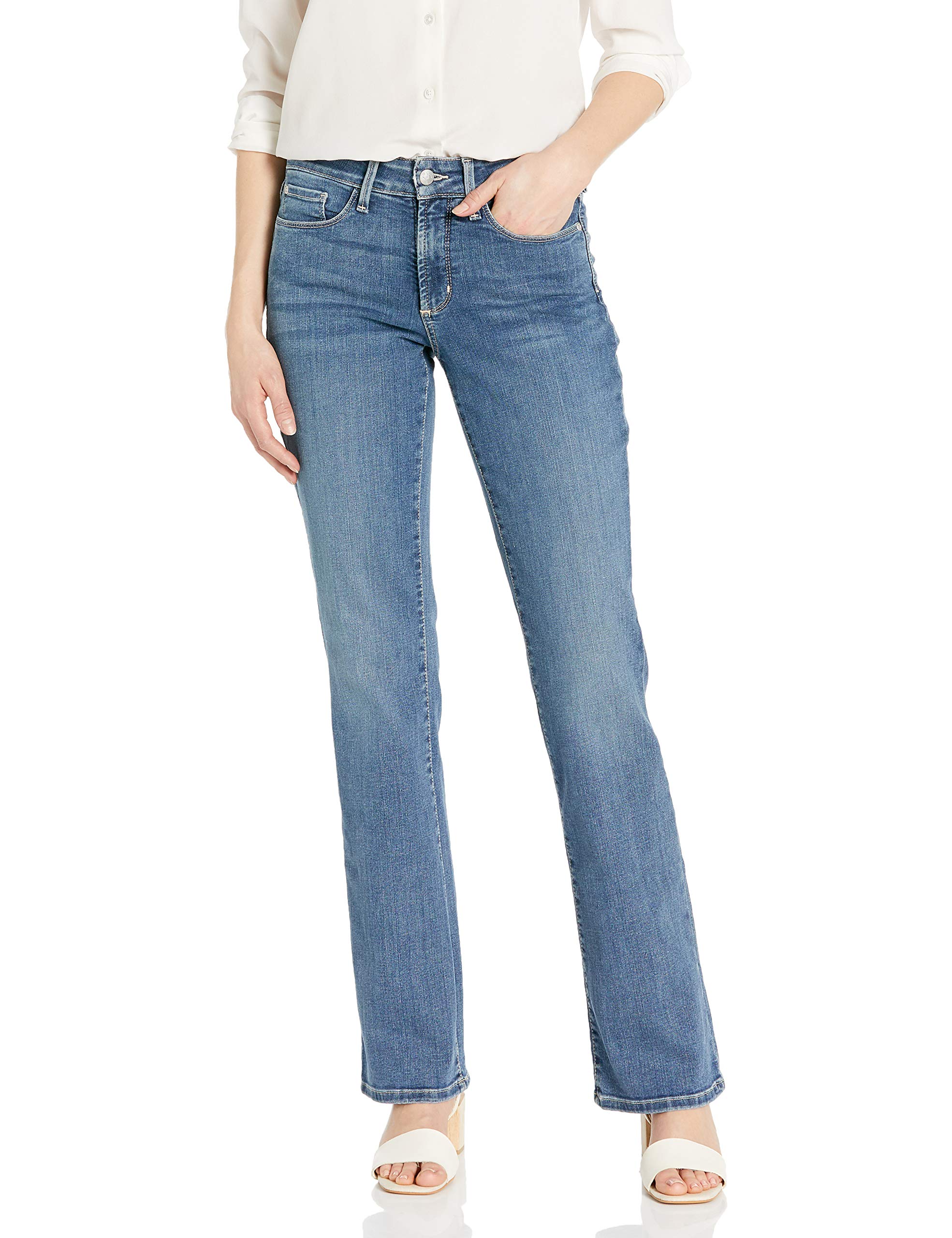 NYDJ Women's Barbara Boot-Cut Jeans - Comfortable Stretch Denim Pants for Casual Wear & Everyday Outfits