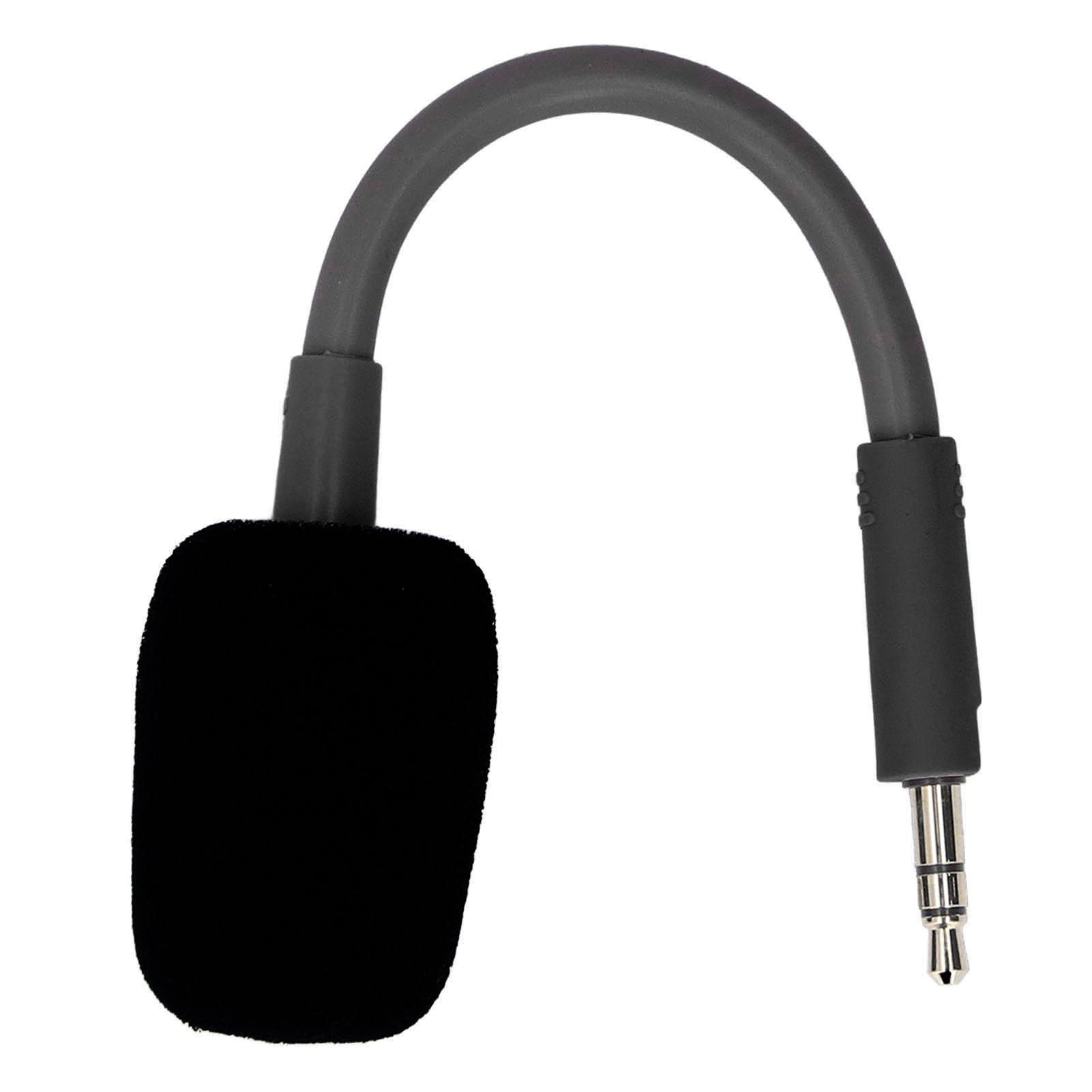 Barracuda X Gaming Headset Mic Replacement - Professional 3.5mm Detachable Boom Microphone with Noise Cancellation for PC, PS4, PS5, Xbox (Black) - Perfect for Streaming & Online Gaming