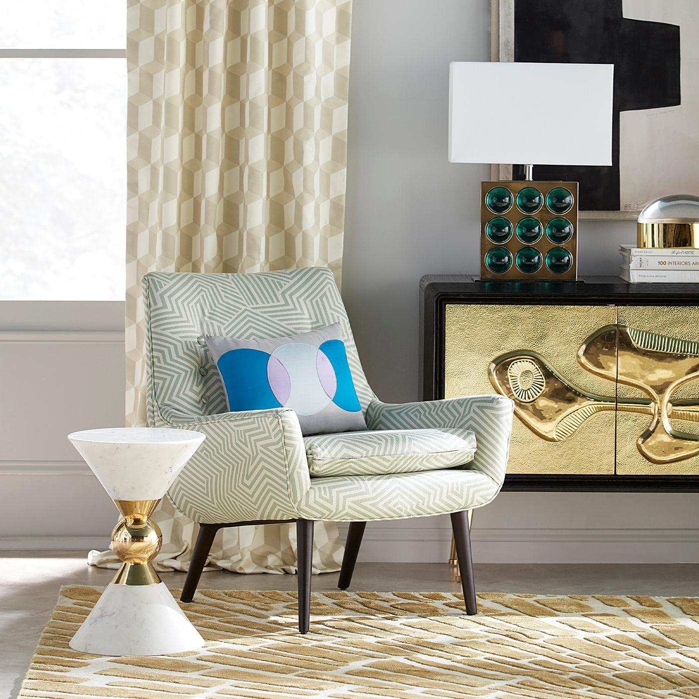 Modern Canaan Accent Table - Stylish End Table for Living Room, Bedroom, or Office - Perfect for Coffee, Books, and Decor Display