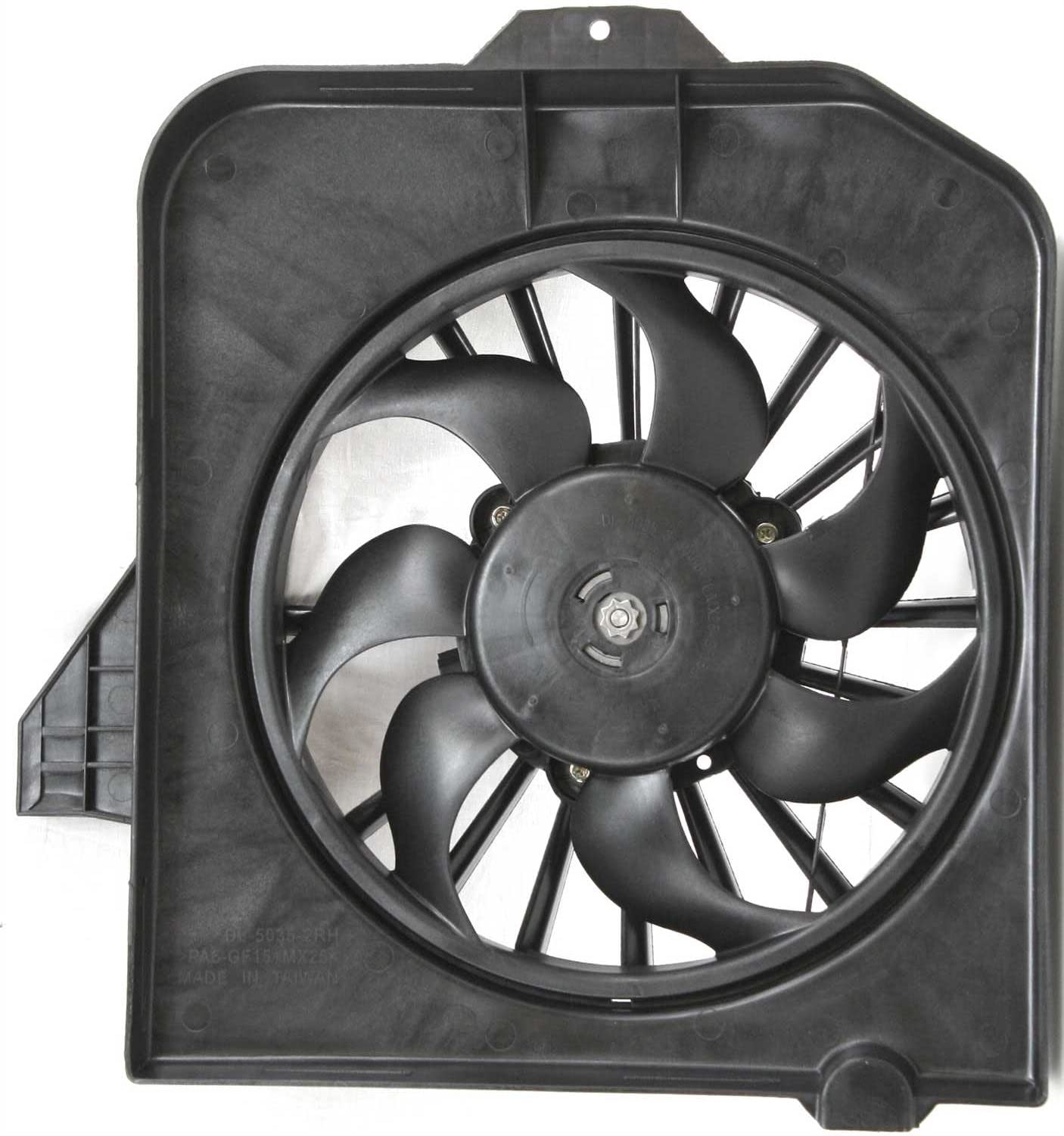 Garage-Pro Radiator Cooling Fan & A/C Condenser Fan Set Compatible with 2001-2005 Dodge Grand Caravan & Chrysler Town & Country - Driver & Passenger Side Replacement - Perfect for Summer Overheating Prevention & A/C Performance