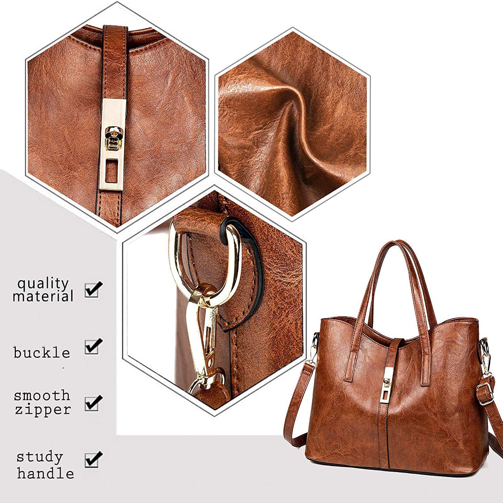 Stylish SYKT Women's Purses & Handbags - Satchel, Shoulder Tote Bags & Wallets Set for Work, Travel & Everyday Use | Fashionable Ladies Accessories Collection