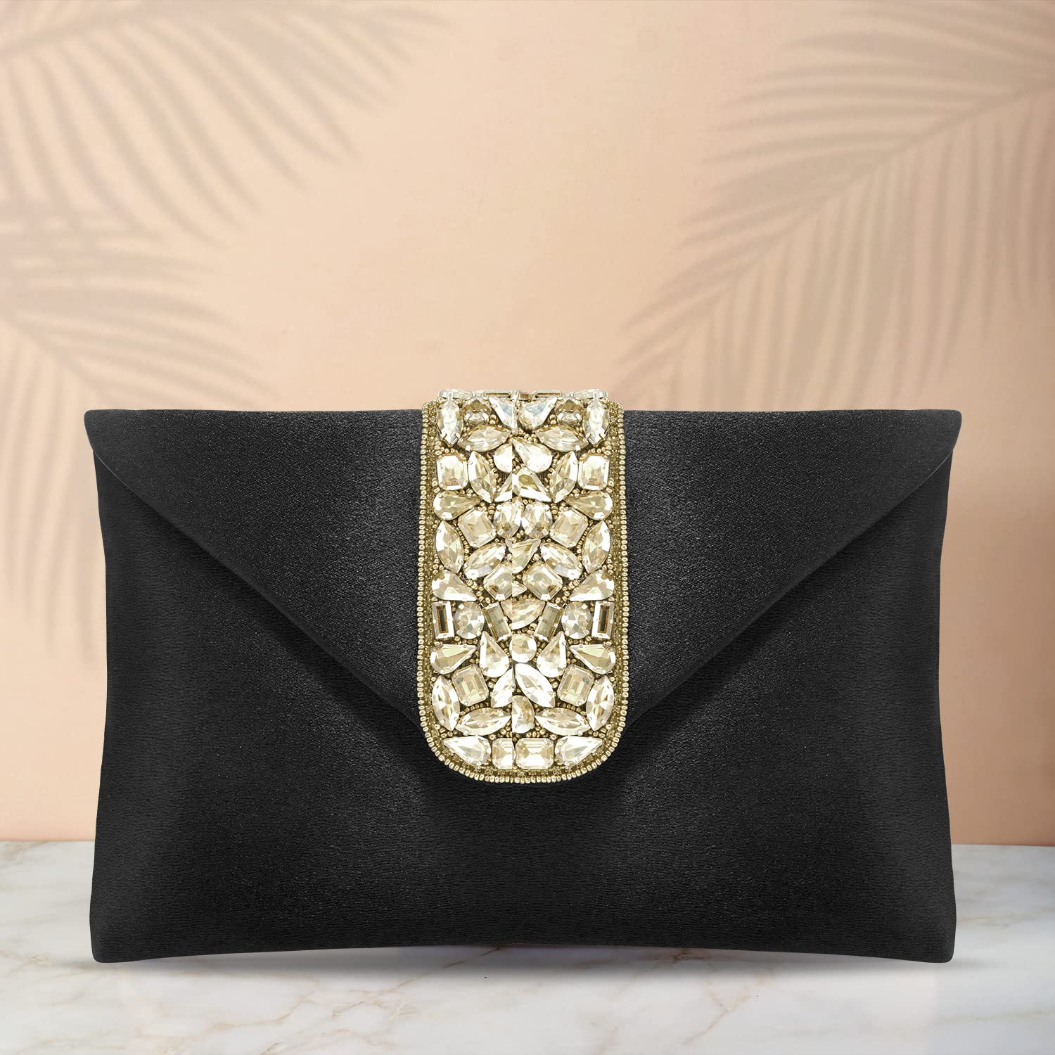 Peora Women's Clutch Purse - Elegant Evening Bag for Weddings, Parties & Special Occasions | Perfect Bridal Gift & Formal Event Accessory