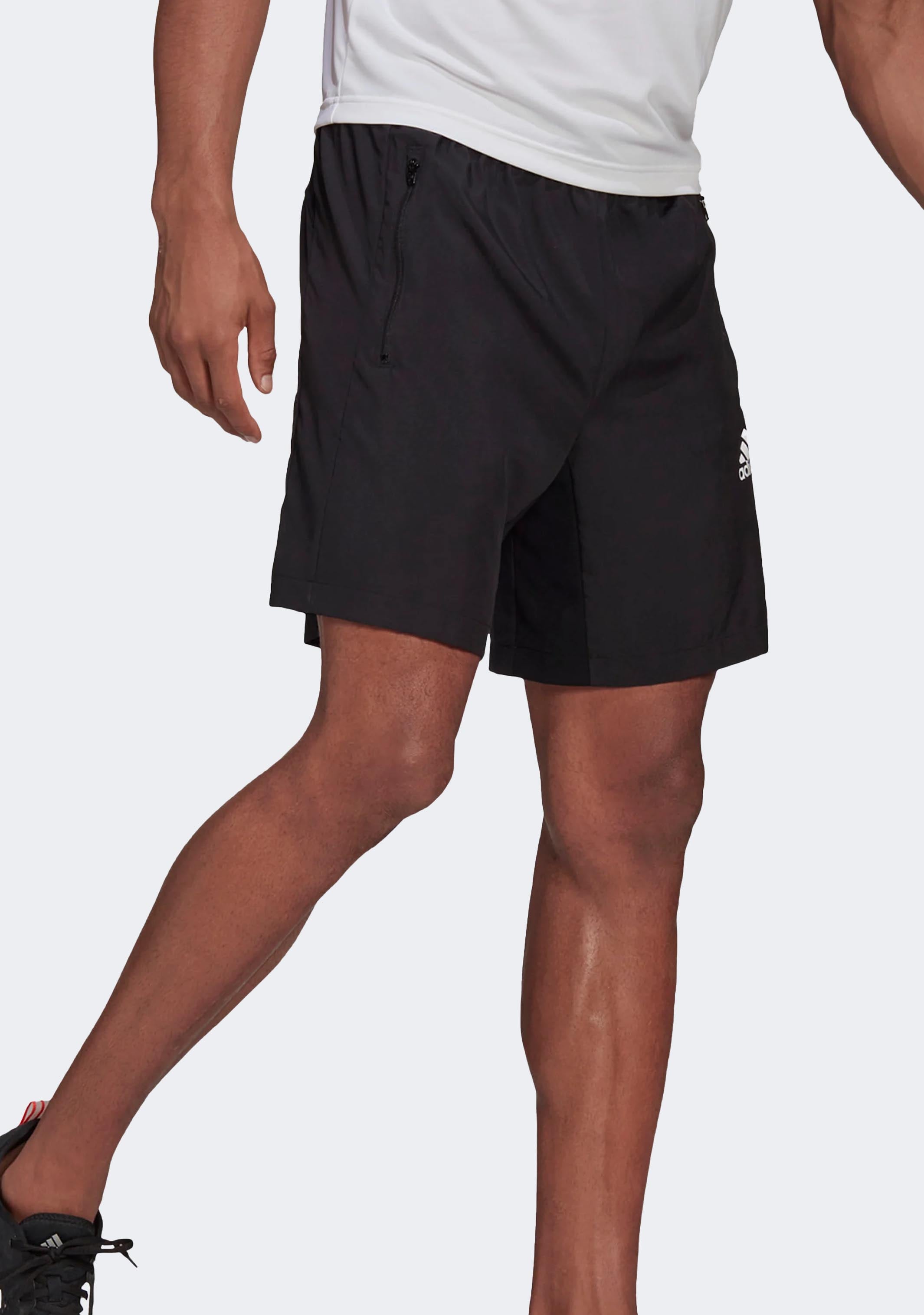 Adidas Men's Aeroready Designed to Move Woven Shorts - Lightweight Quick-Dry Athletic Running Shorts for Gym, Workout & Casual Wear