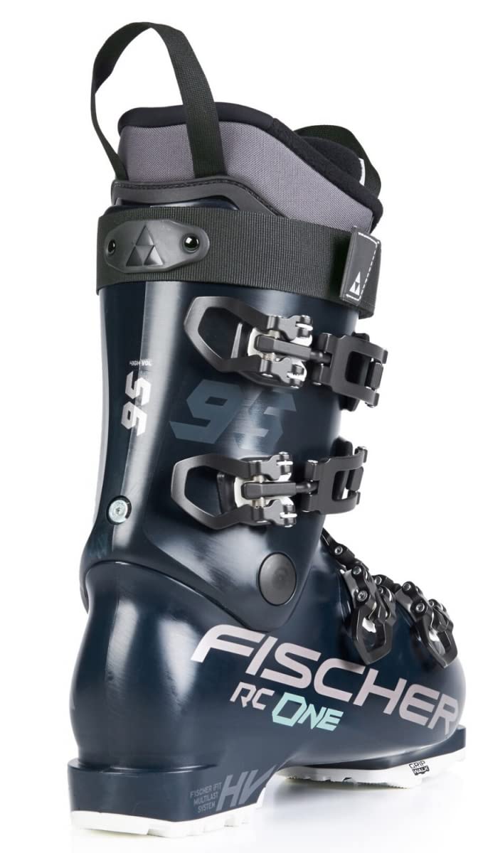 Fischer RC One 95 Vacuum Walk Boots for Men & Women - Dark Blue Hiking Shoes Size 23.5 - Comfortable Waterproof Winter Boots for Snow Trekking & Outdoor Adventures