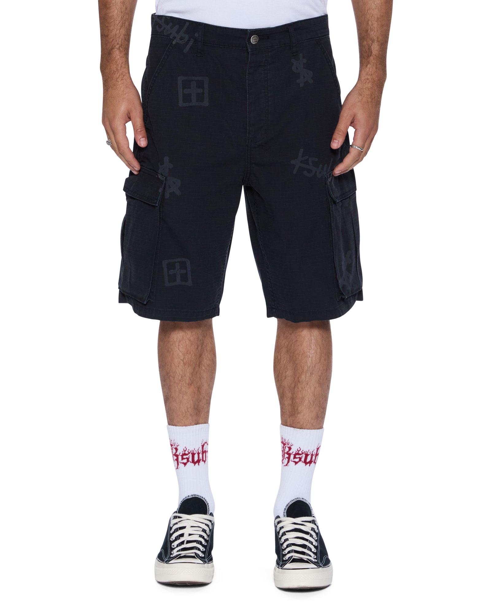 Fugitive Cargo Short Kash Box - Stylish & Comfortable Men's Cargo Shorts for Outdoor Activities, Hiking, and Casual Wear