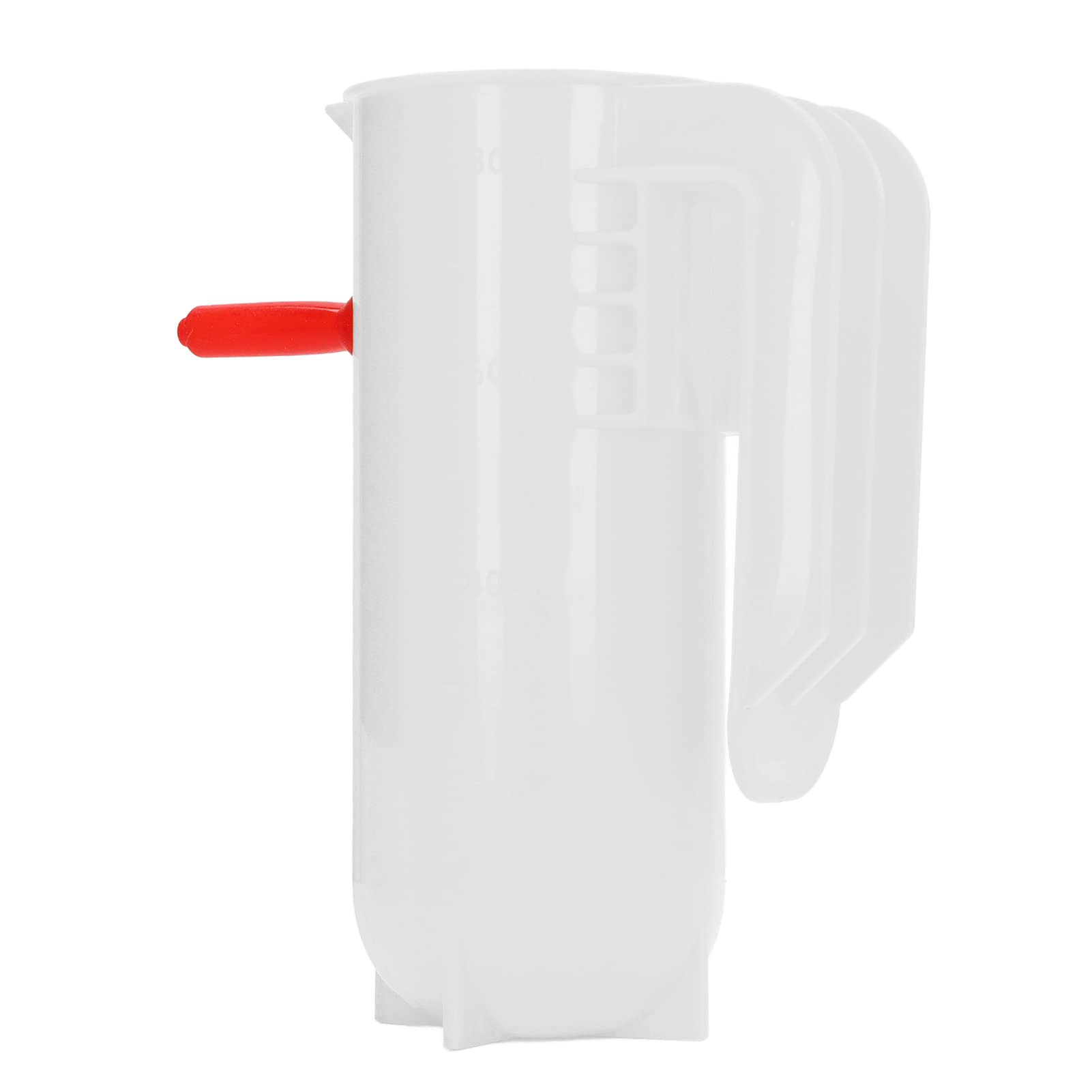 Okuyonic Open Type Calf Milk Feeder Bottle - Wall Mountable with Handle for Lambs, Puppies, Piglets & Calves (White) | Perfect for Farm Animal Feeding, Pet Care & Livestock Rearing