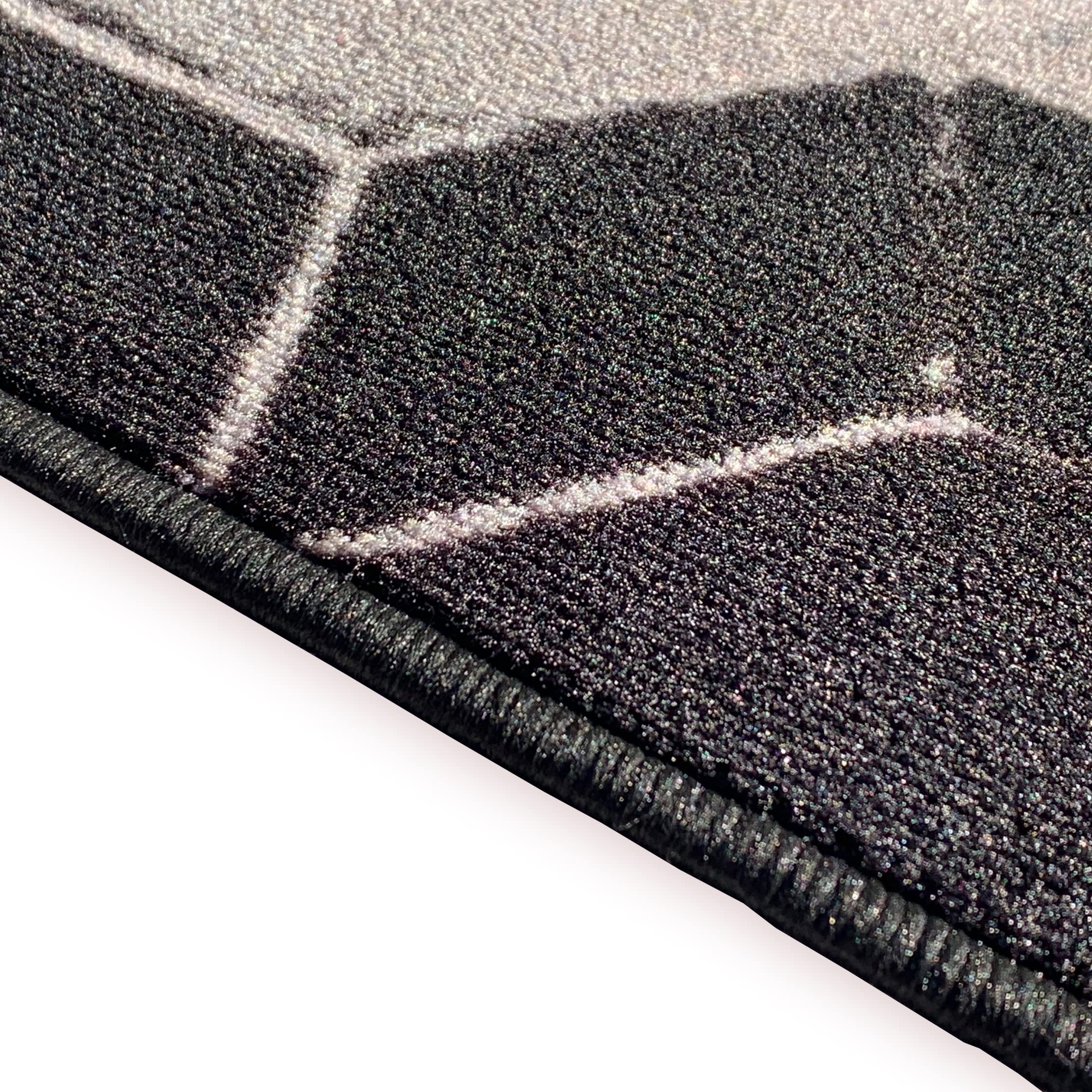 Custom Size Abstract Cubes Design Non-Slip Rubber Backed Runner Rug - Black & Gold - 26 Inch Wide x Your Length (26in x 41ft) - Perfect for Hallways, Stairs, Entryways & High Traffic Areas