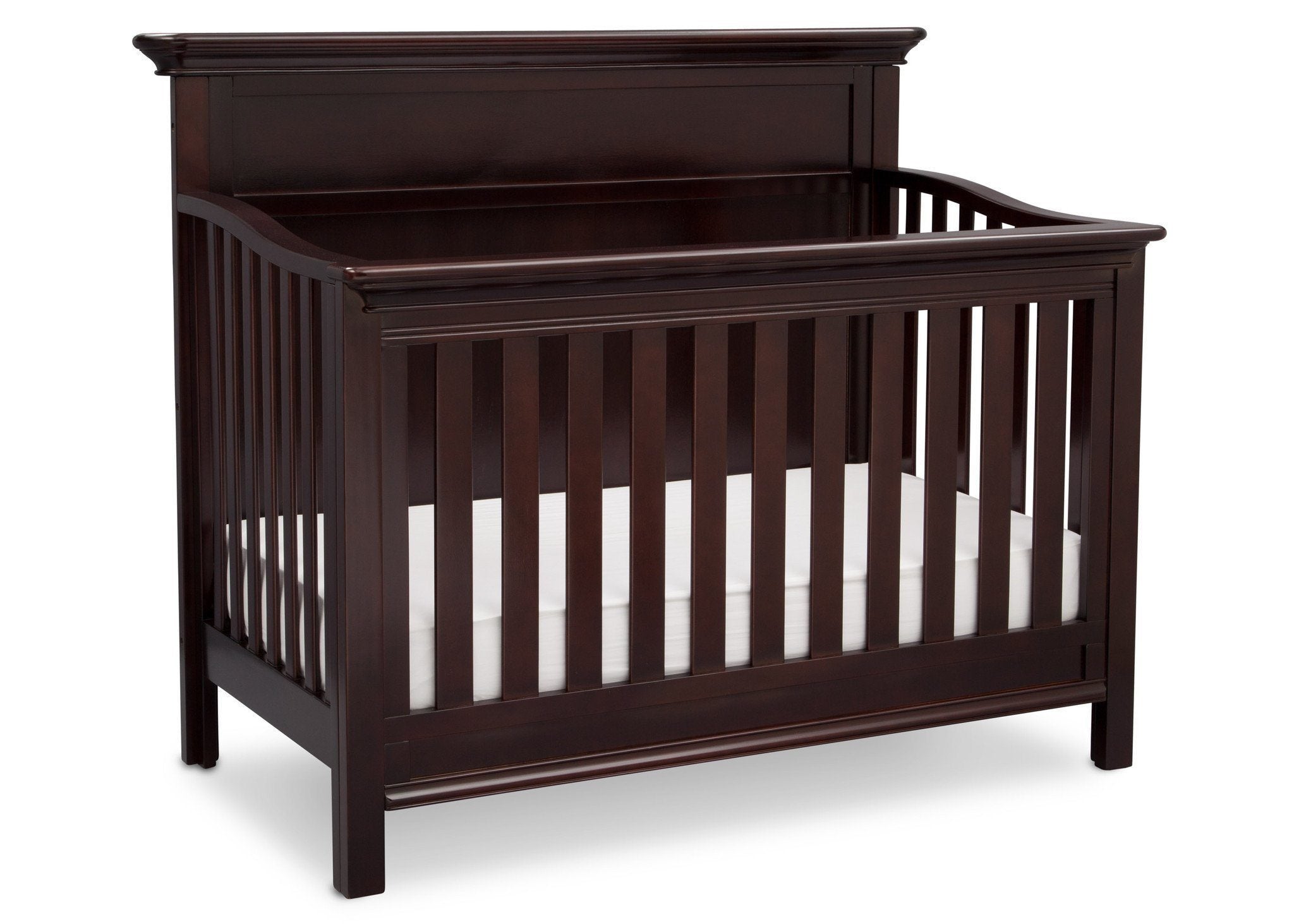 Fairmount 4-in-1 Convertible Baby Crib - Toddler Bed, Daybed & Full-Size Bed - Safe & Stylish Nursery Furniture for Newborns to Teens - Perfect for Bedrooms, Daycare & Guest Rooms