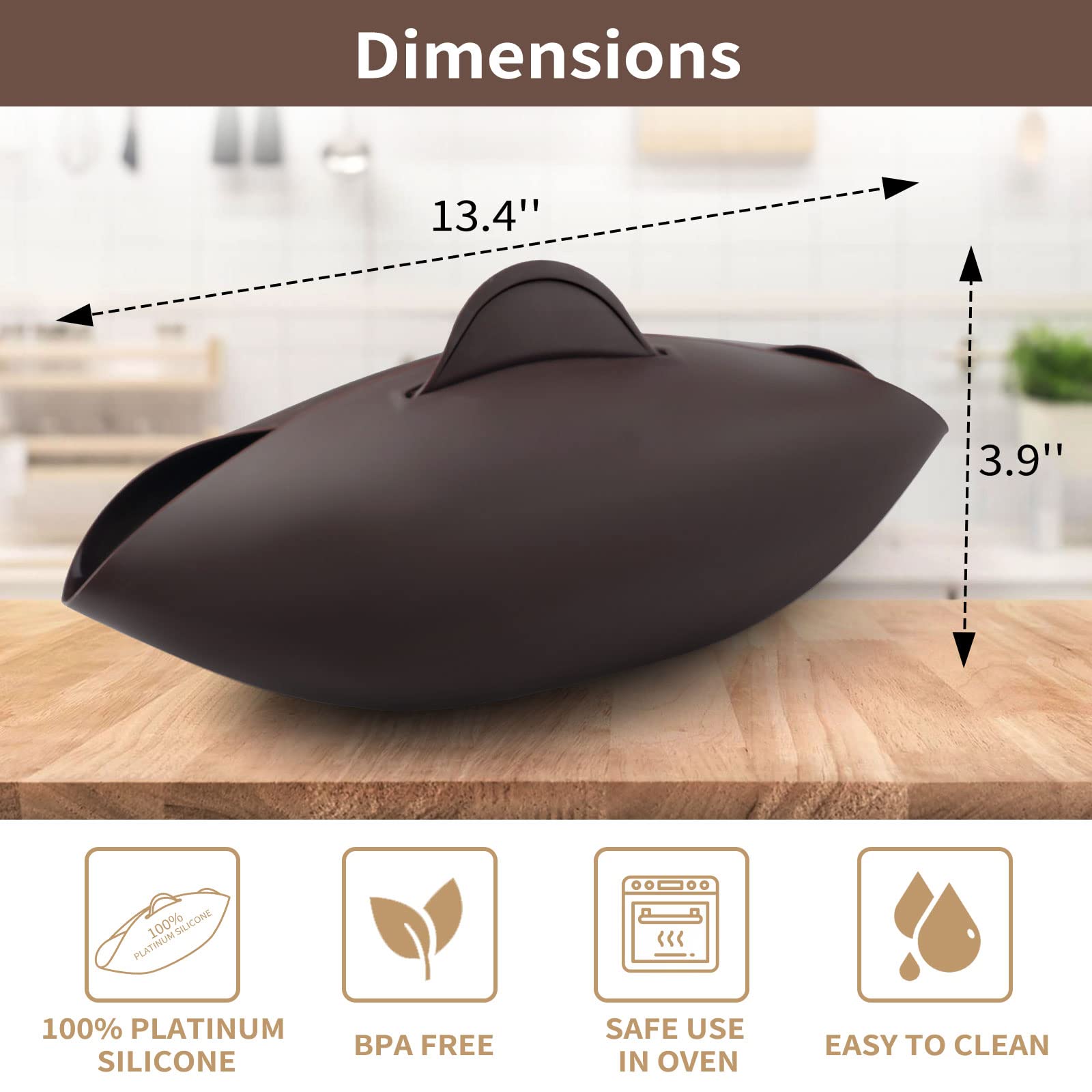 Premium Silicone Bread Maker & Loaf Pan - Non-Stick, Heat-Resistant for Homemade Artisan Bread, Sourdough, Banana Bread - Perfect for Baking, Meal Prep, and Gift Giving