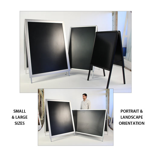 24x36 A-Frame Sign Holder with 1 1/4