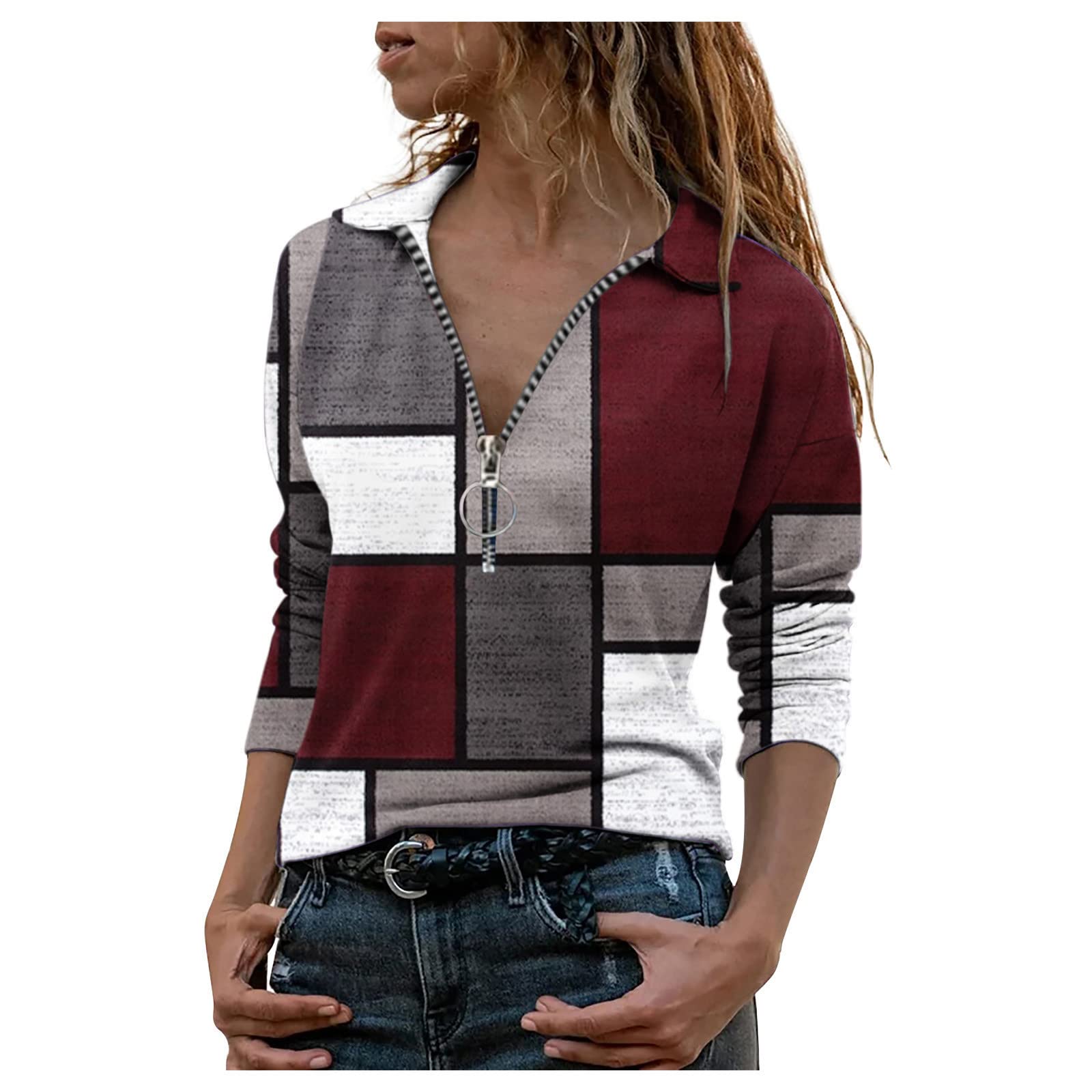 Women's Long Sleeve Blouse - Elegant Casual Tops with Cozy Cardigan for Vintage Streetwear | Perfect for Office, Date Night & Everyday Wear