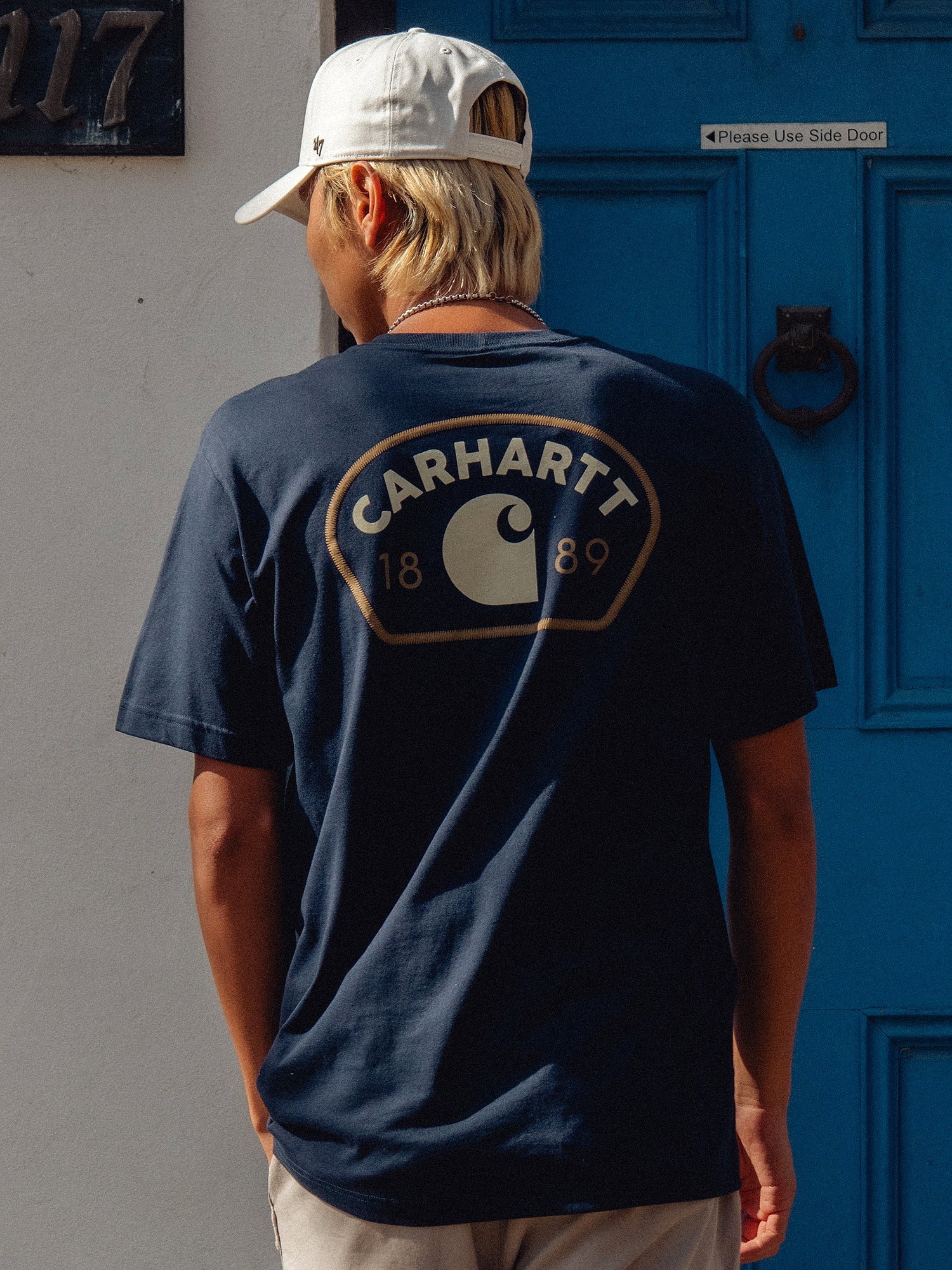 Carhartt Relaxed Fit Lightweight 1889 Graphic T-Shirt for Men - Comfortable Casual Wear for Work, Outdoor Activities & Everyday Use