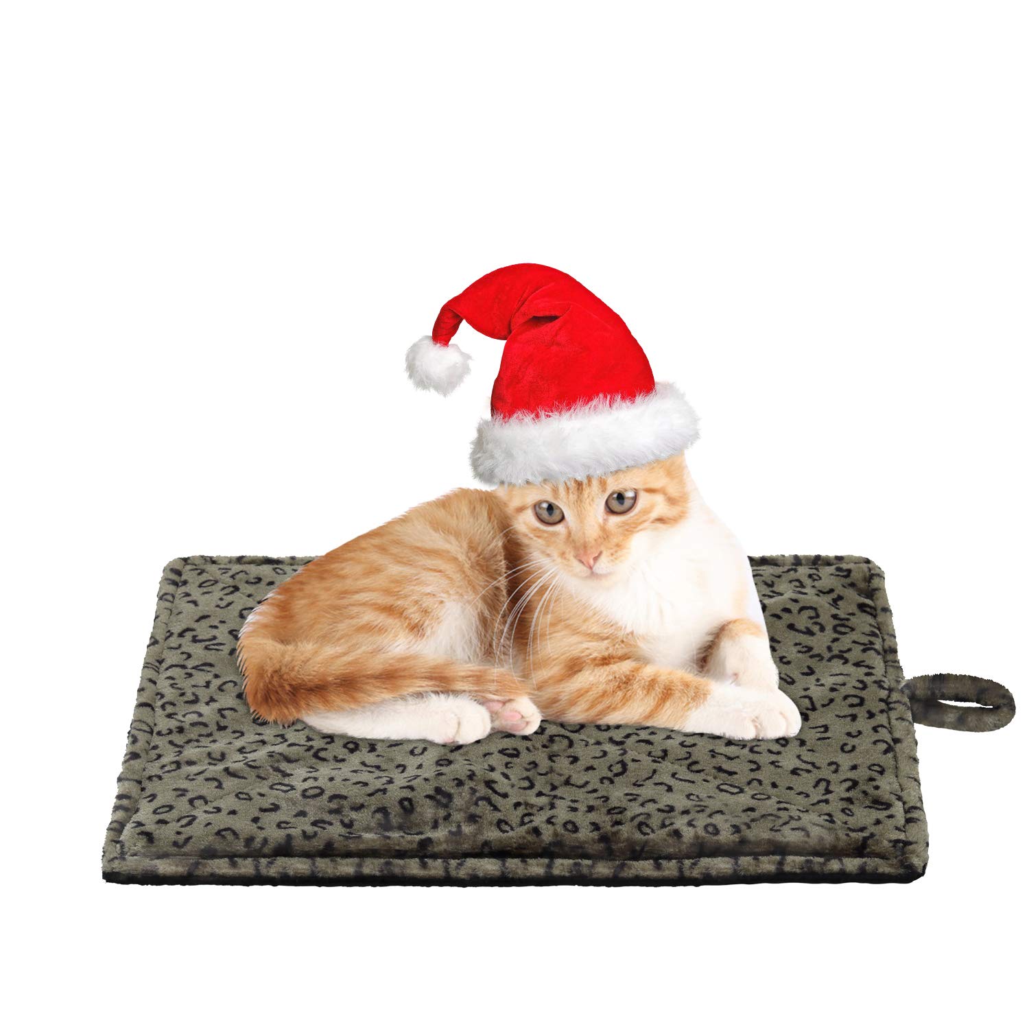 MARUNDA Self-Warming Cat Bed - Super Soft Heated Pet Bed for Cats & Dogs - Thermal Dog Crate Mat with Washable Cover (22