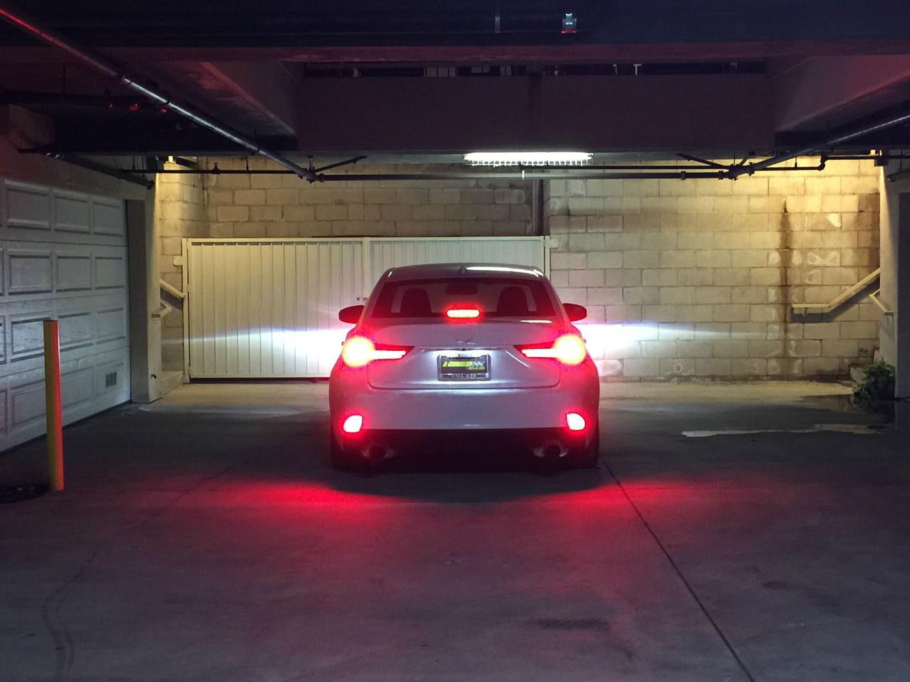 3W Xenon White LED License Plate Lights - Direct Replacement for Lexus IS GS RC Models - Perfect for Nighttime Visibility & Car Customization