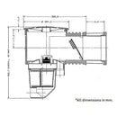 Pentair Quiptron Skimmer Box with Extended Throat & Escutcheon Kit - Premium Pool Maintenance for In-Ground Swimming Pools