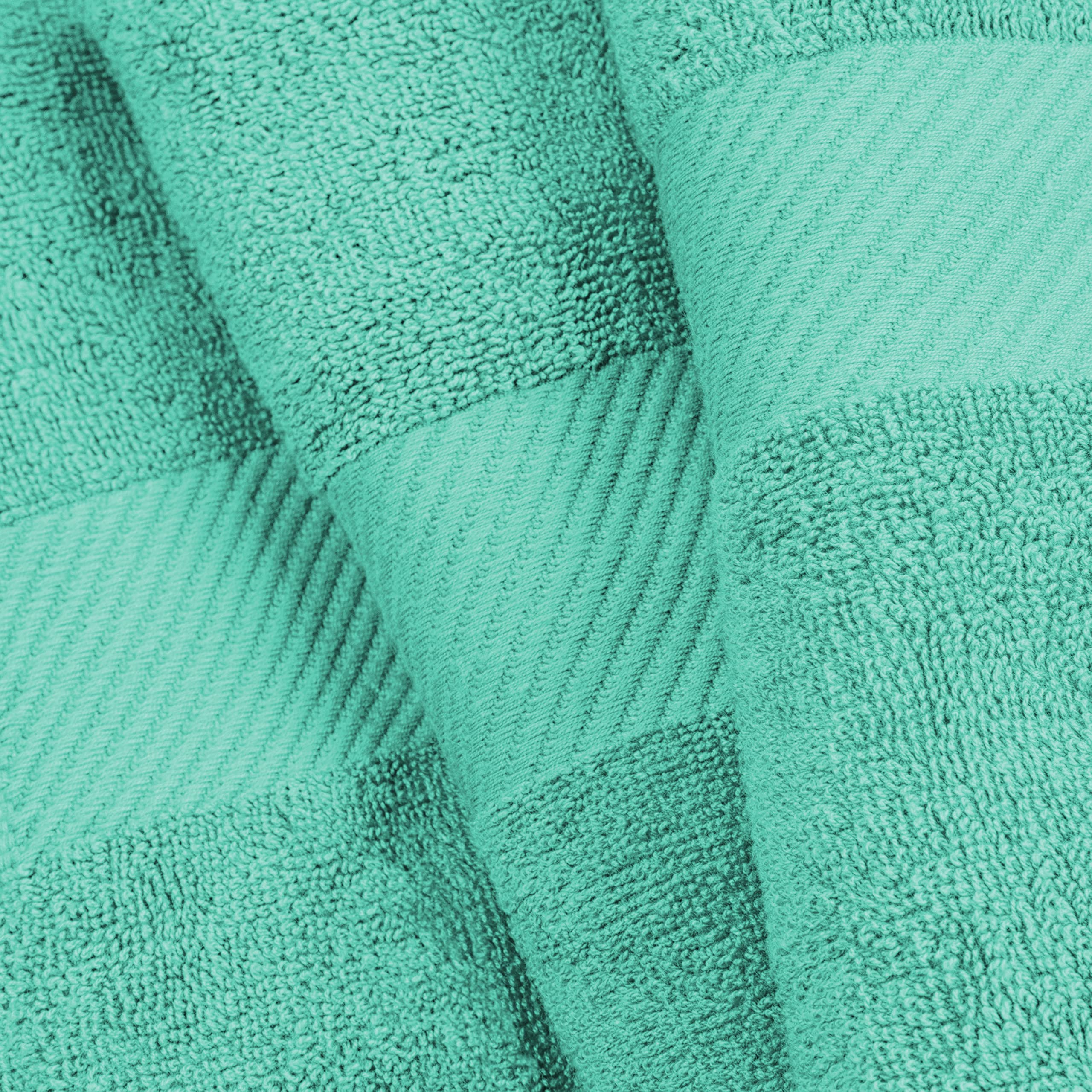 Premium 500 GSM Egyptian Cotton Bath Towel Set - Ultra Absorbent, Eco-Friendly & Soft - 4-Piece Luxury Towels for Spa, Bath & Hotel Use by Blue Nile Mills