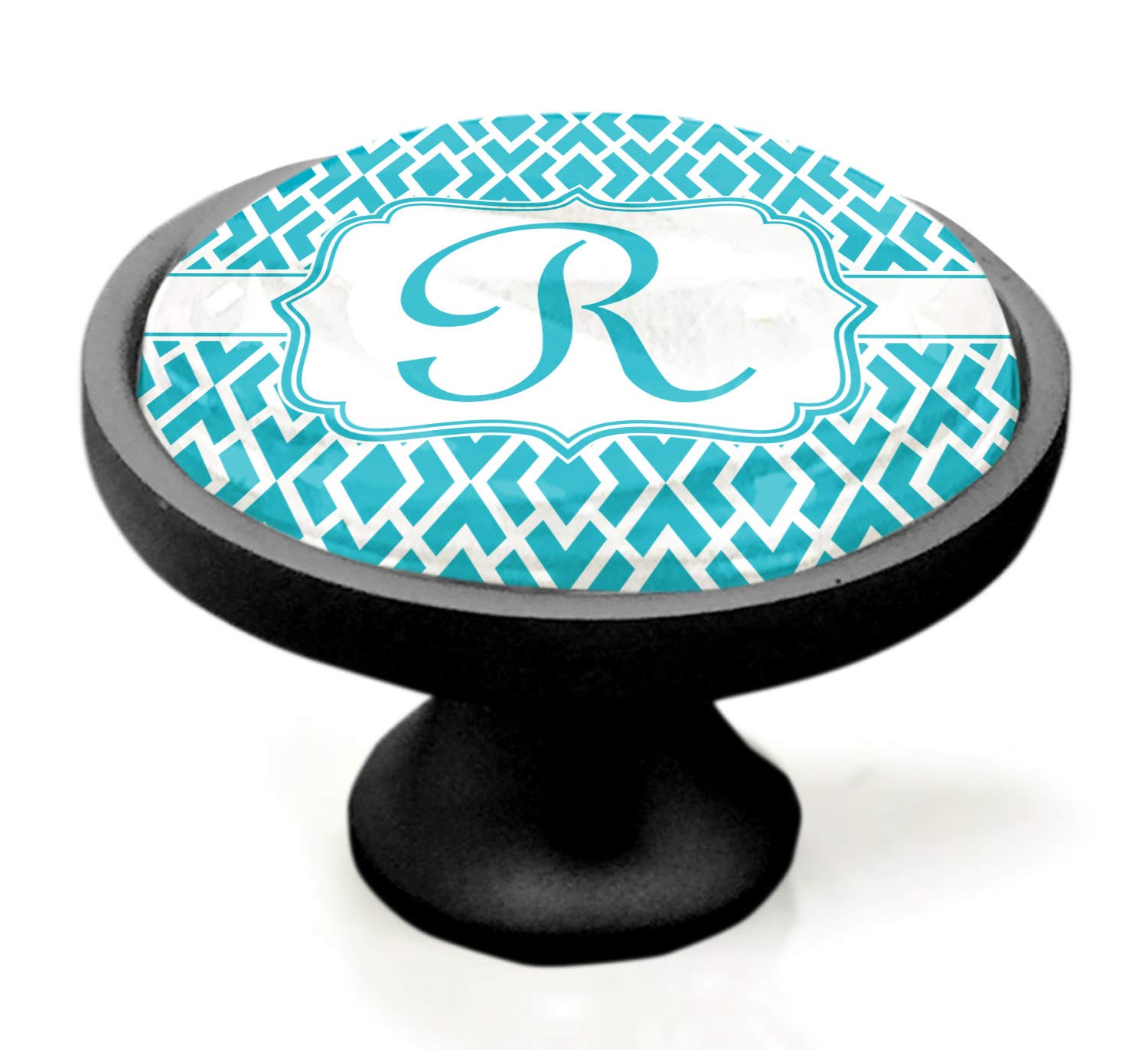 Custom Geometric Diamond Cabinet Knobs - Black Matte Finish Hardware for Kitchen & Bathroom Drawers - Modern Home Decor Upgrade for Dressers, Cabinets & Furniture
