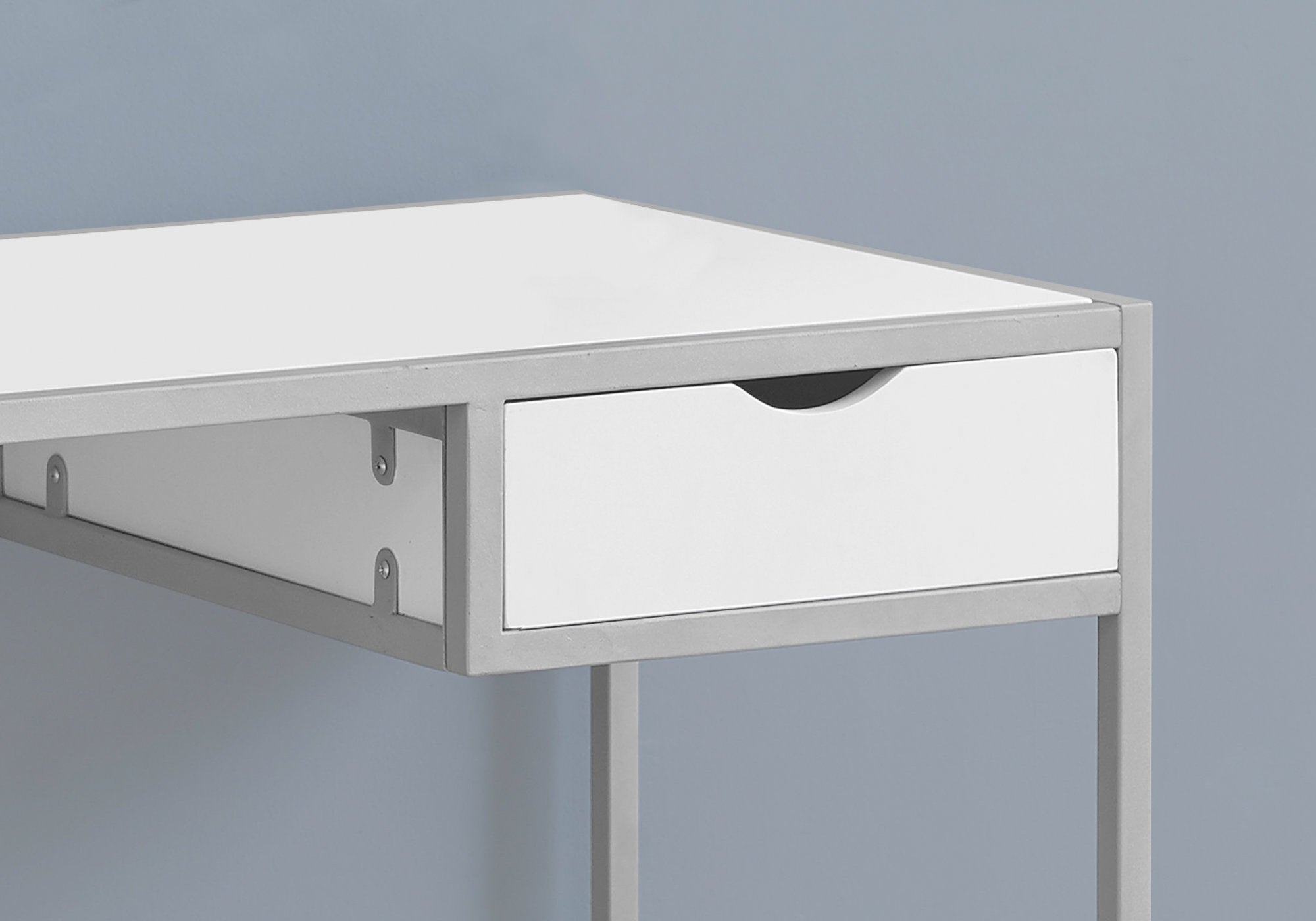 42L White & Silver Metal Office Series Storage Cabinet - Perfect for Organizing Files, Supplies & Office Essentials