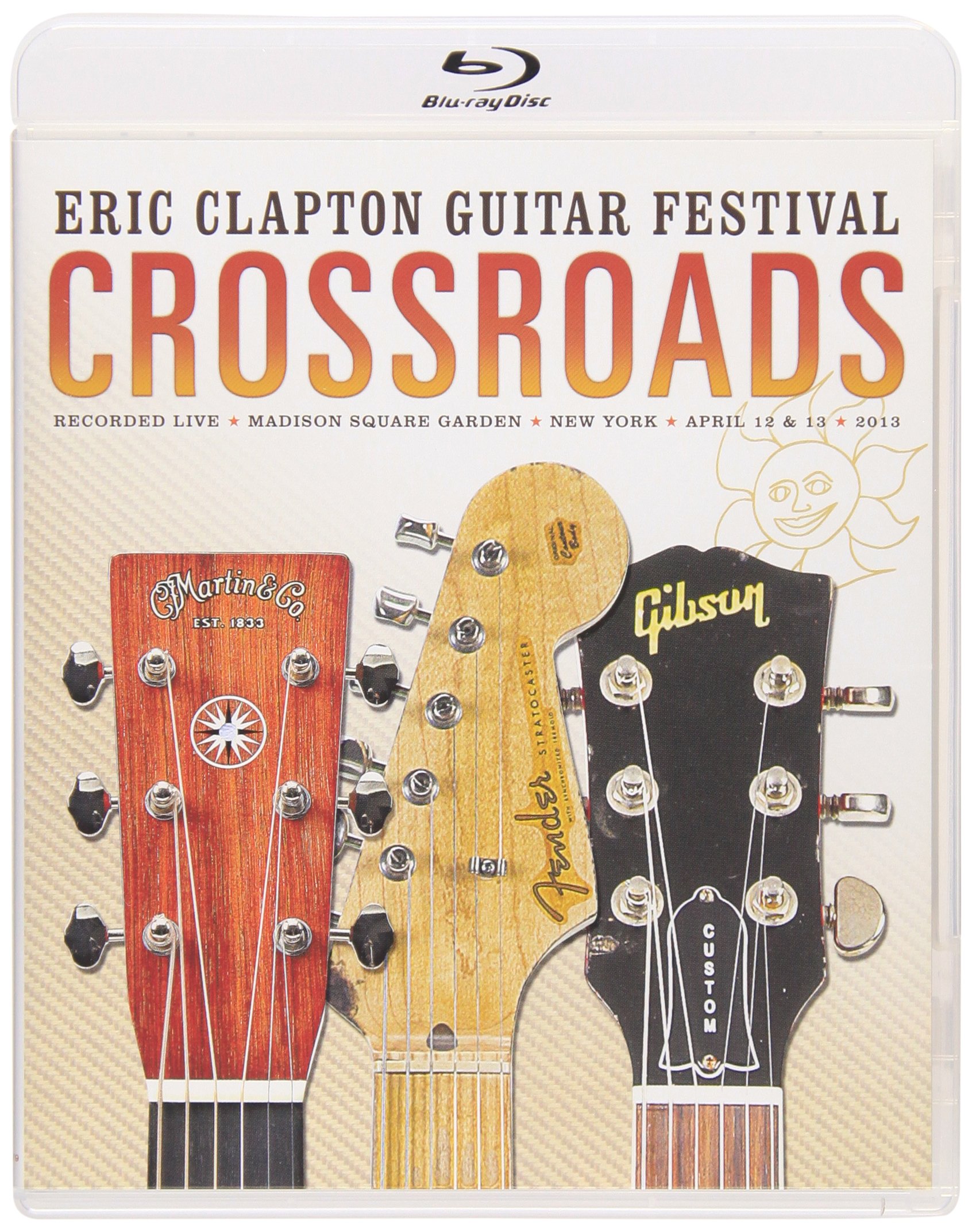 Crossroads Guitar Festival 2013 Blu-ray - Eric Clapton Concert Film, Live Music Performance - Perfect for Guitar Lovers & Music Collectors, Great for Home Theater Entertainment