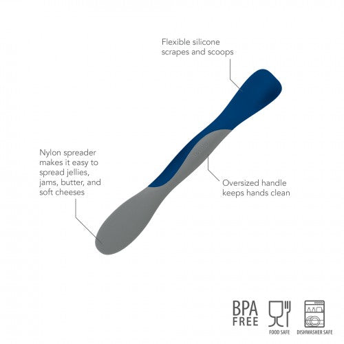 Mini Scrape & Scoop Tool - Compact Cleaning Tool for Kitchen, Bathroom & Outdoor Use - Perfect for Wax, Ice, Mud & Pet Hair Removal