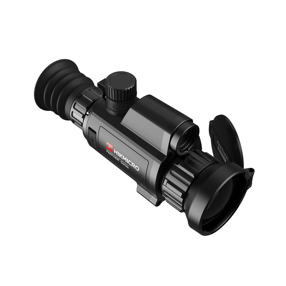 HIKMICRO Panther V2 PH50L 2.0 384x288 Thermal Imaging Scope with Laser Range Finder (LRF) - Perfect for Night Hunting, Wildlife Observation, and Security Surveillance