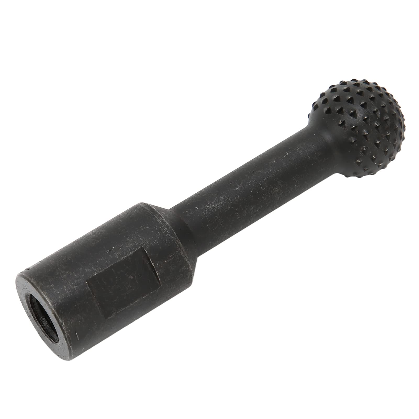 Chrome Vanadium Alloy Steel File Tool - 25mm Sphere Burr for Wood Carving & Fine Polishing - Compatible with 115/125 Angle Grinders - Perfect for DIY Woodworking, Metalworking & Craft Projects