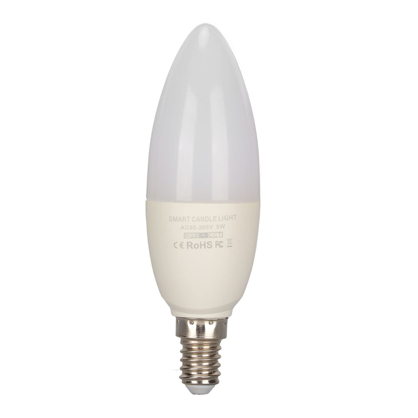 GOWENIC Smart LED Bulbs - Dimmable Bluetooth & WiFi Light Bulb with APP Remote Control, Multifunctional Smart LED Candle Lights for Party Decoration, Home Lighting (85-265V) - Perfect for Smart Homes, Bedrooms, and Festive Events